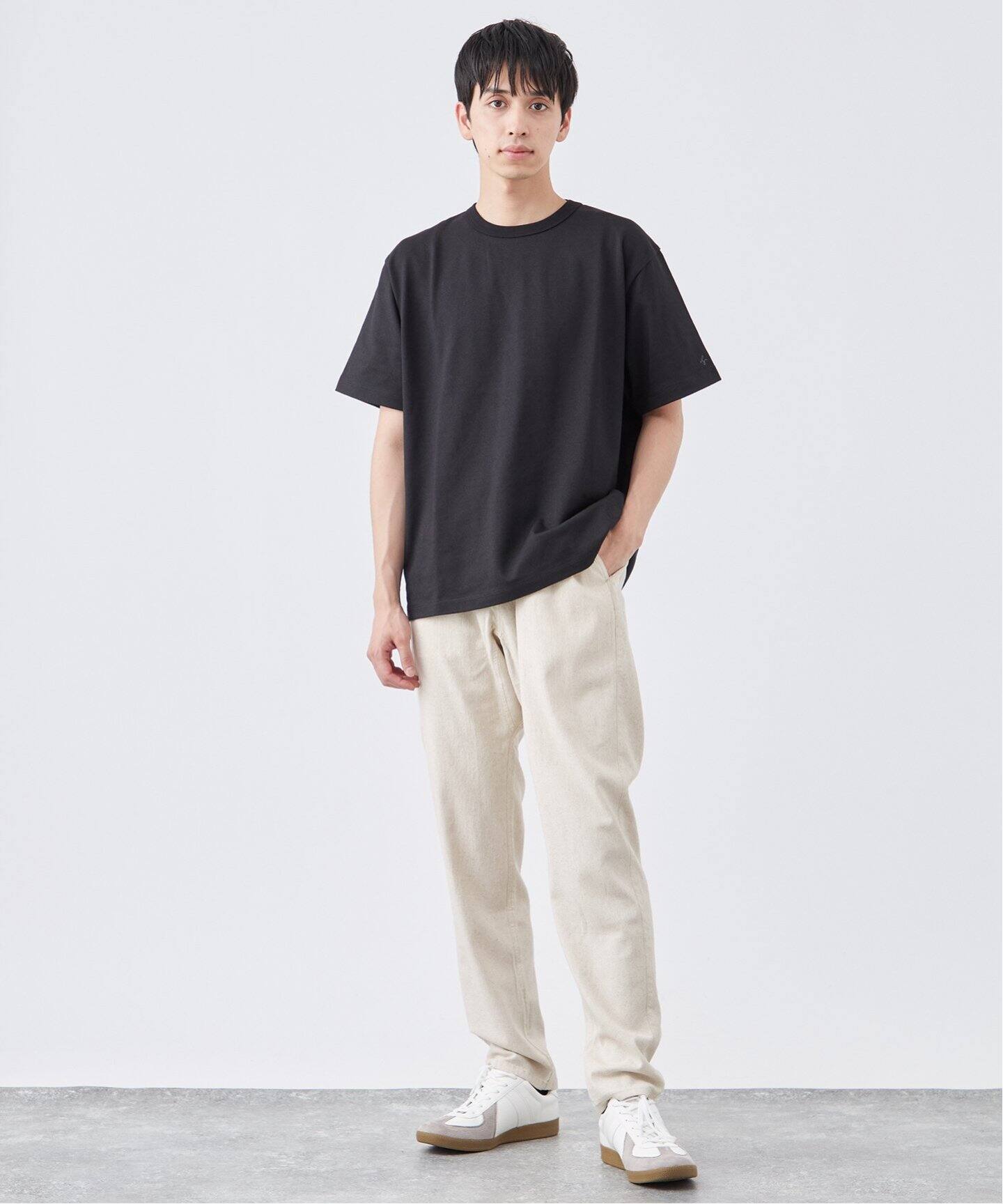 リネンミックス スプリングパンツ（スラックス）｜B.C STOCK