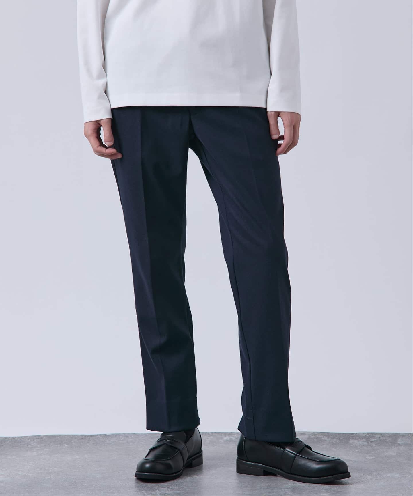 ニットフランネル テーパードスラックス（スラックス）｜B.C STOCK