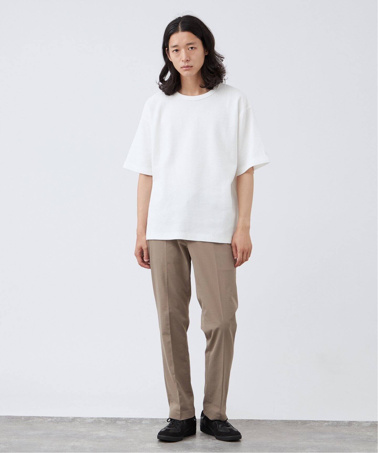 バーバリー 綿75％ ポリエステル25% デッドストック ベージュ スラックス BURBERRY バーバリー スラックス ストレート パンツ size40