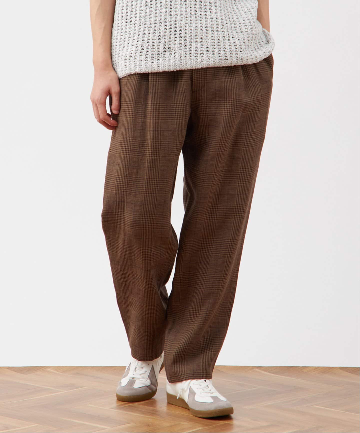 European Flax / ヨーロピアンフラックス】リネン ブッチャーパンツ