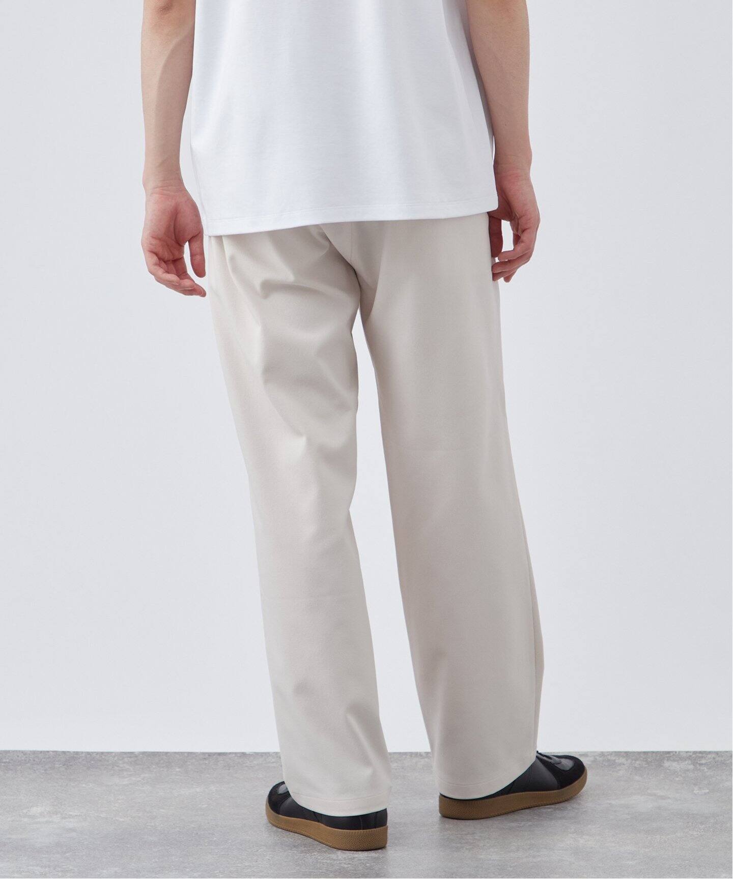 Reflax リネンライク オックスイージーパンツ（スラックス