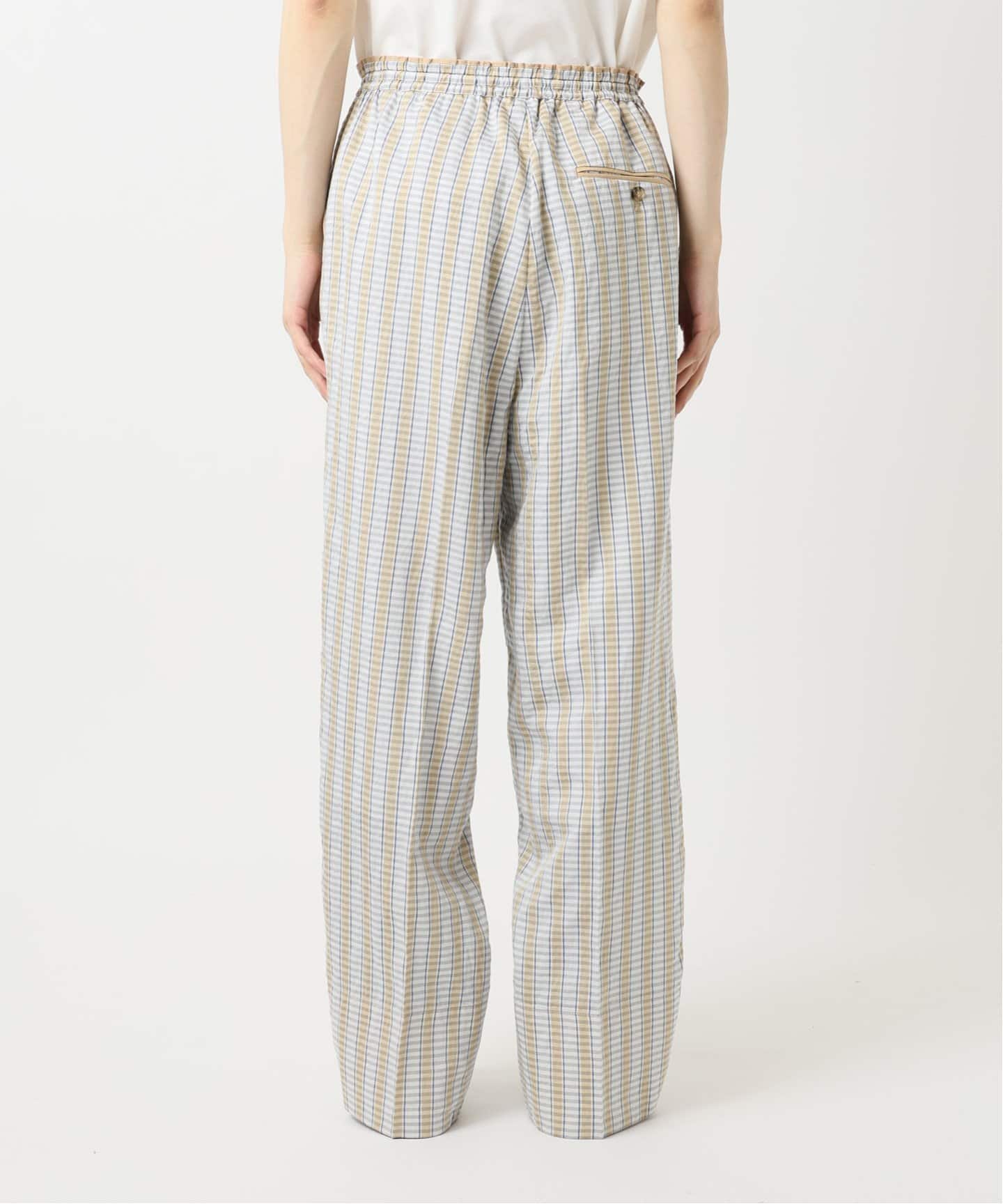 Deux Allures/ドゥ アリュール】カラーストライプ ワイド