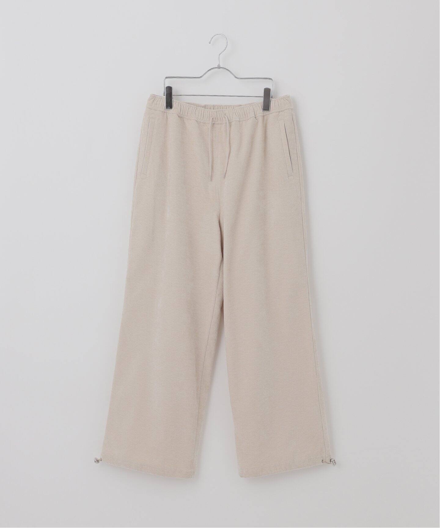 Deux Allures/ドゥ アリュール】ベロアワイドパンツ（スラックス