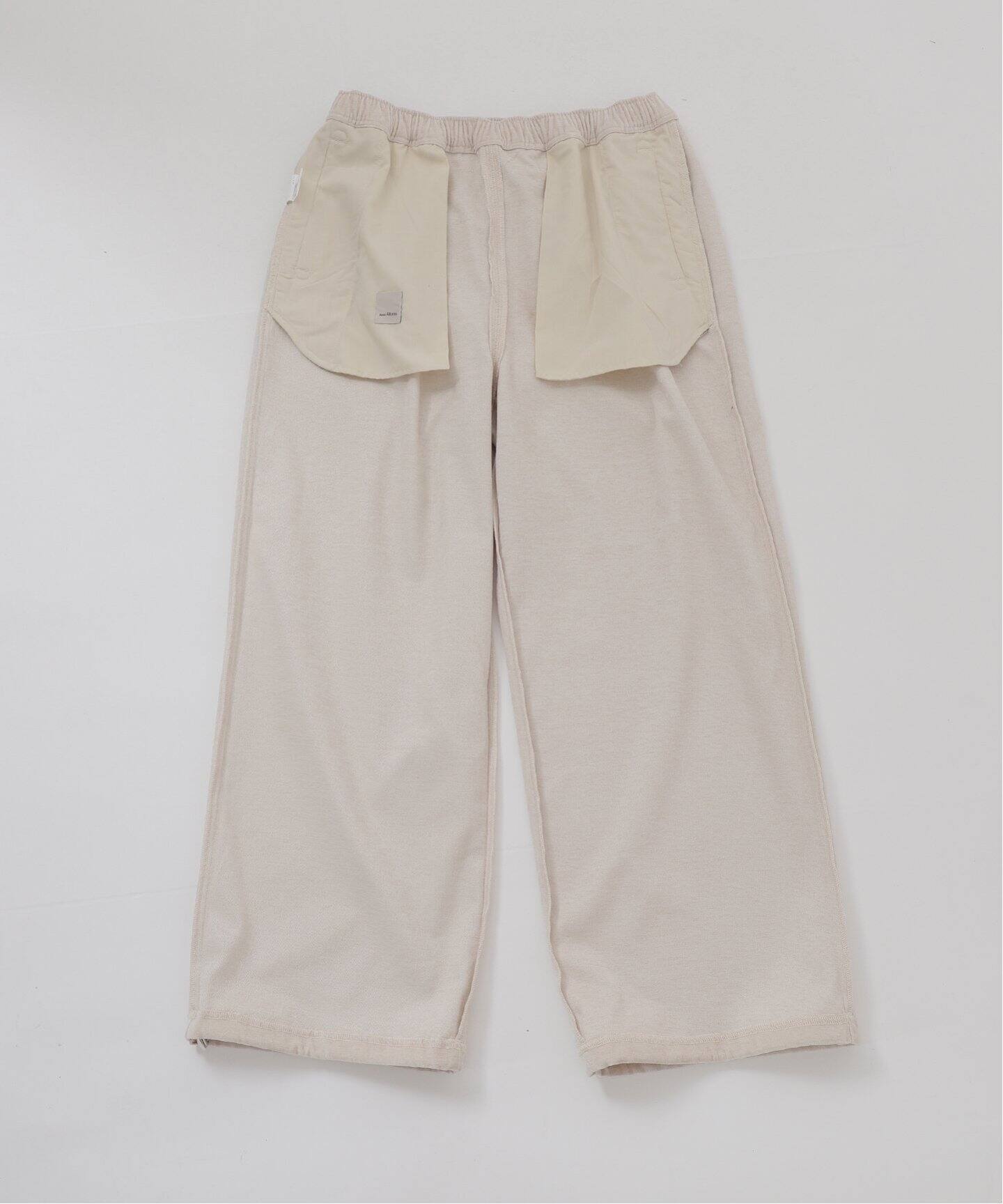 Deux Allures/ドゥ アリュール】ベロアワイドパンツ（スラックス