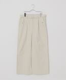 【Deux Allures/ドゥ アリュール】ミリタリー ベルテッドパンツ