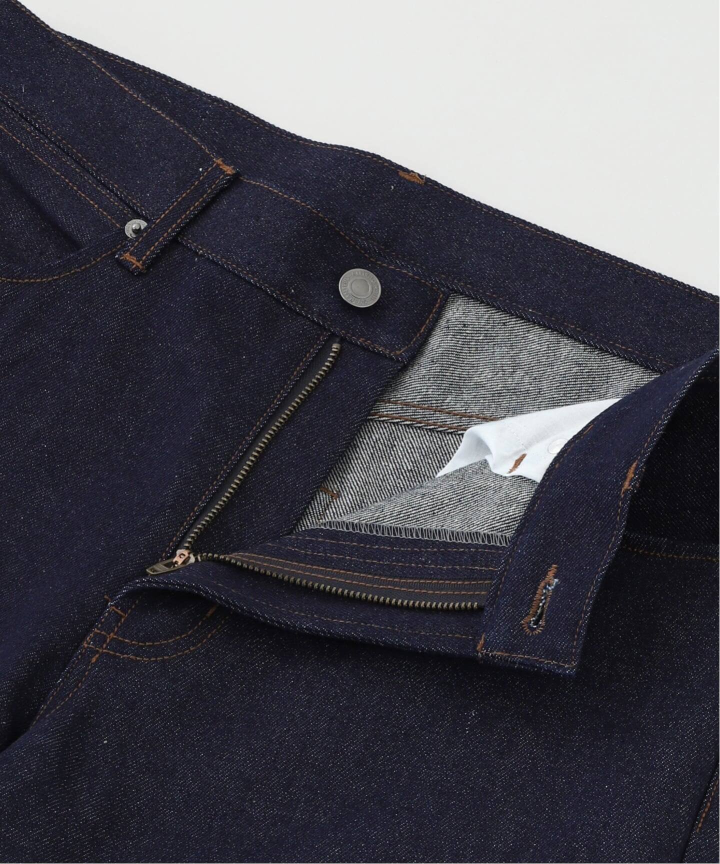 12.5oz 5ポケット セミフレアリジットデニム（デニムパンツ・ジーンズ 
