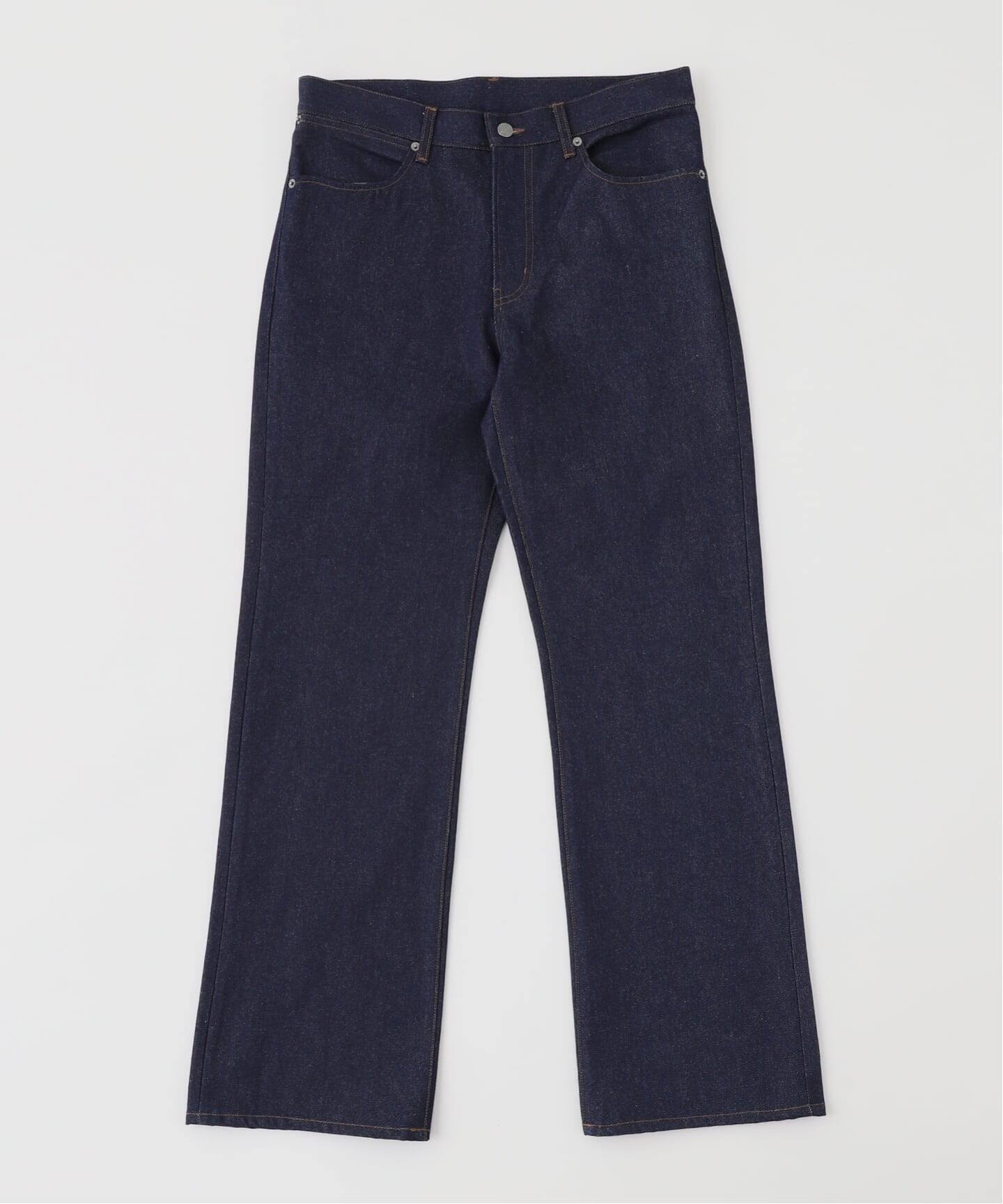 12.5oz 5ポケット セミフレアリジットデニム（デニムパンツ・ジーンズ