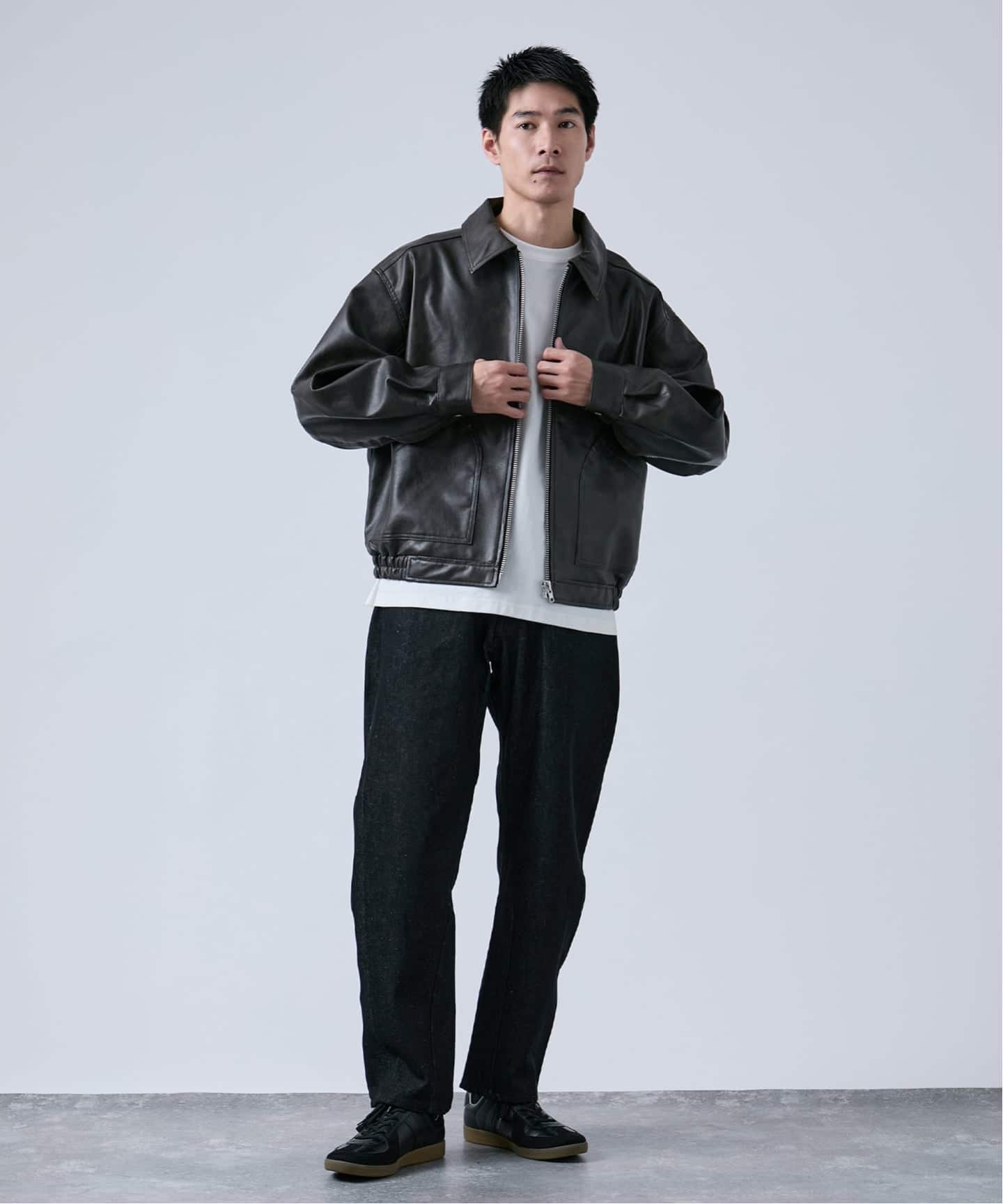 12.5oz CONVEX 5ポケット ナロー リジットデニム（デニムパンツ