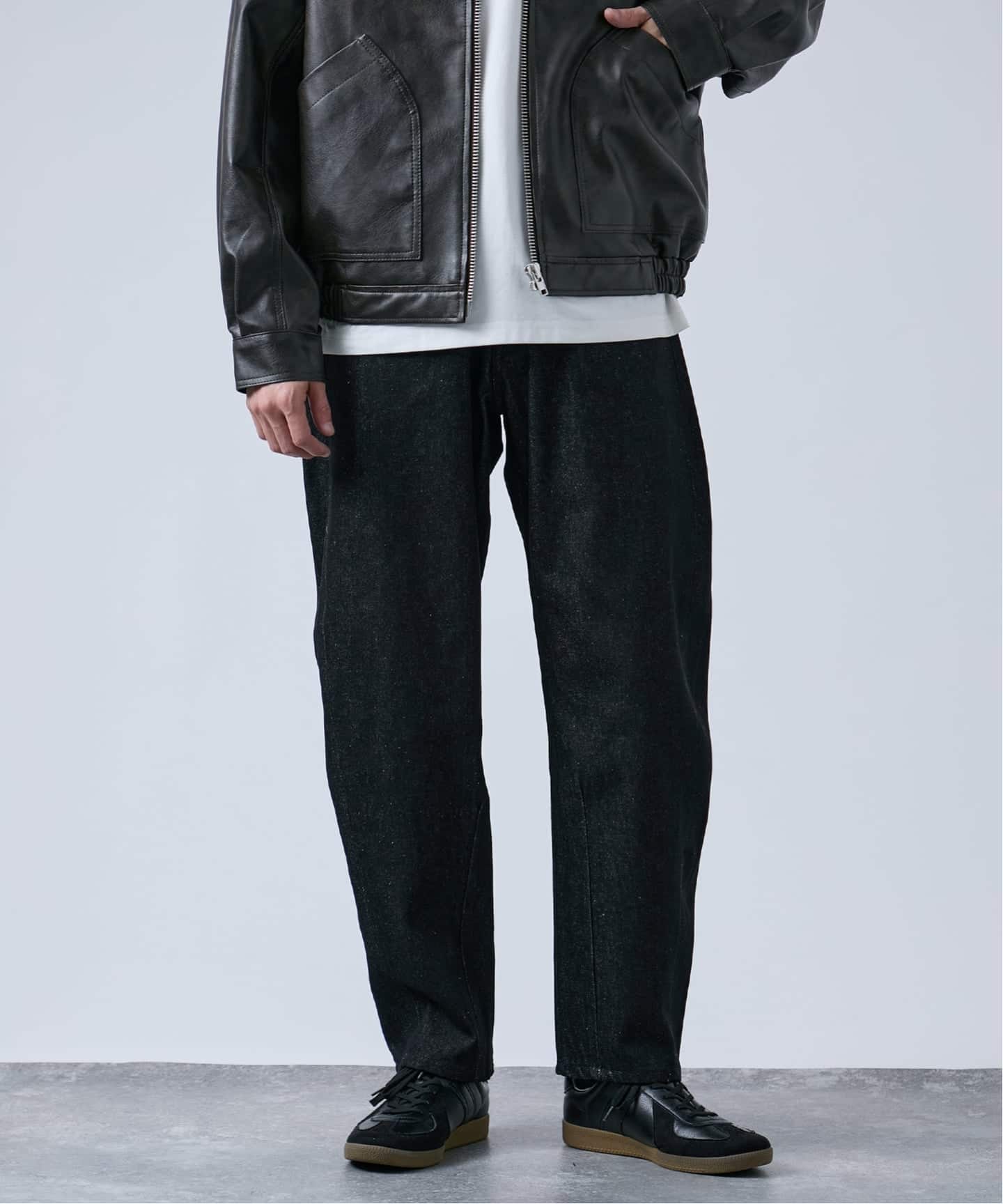 12.5oz CONVEX 5ポケット ナロー リジットデニム（デニムパンツ