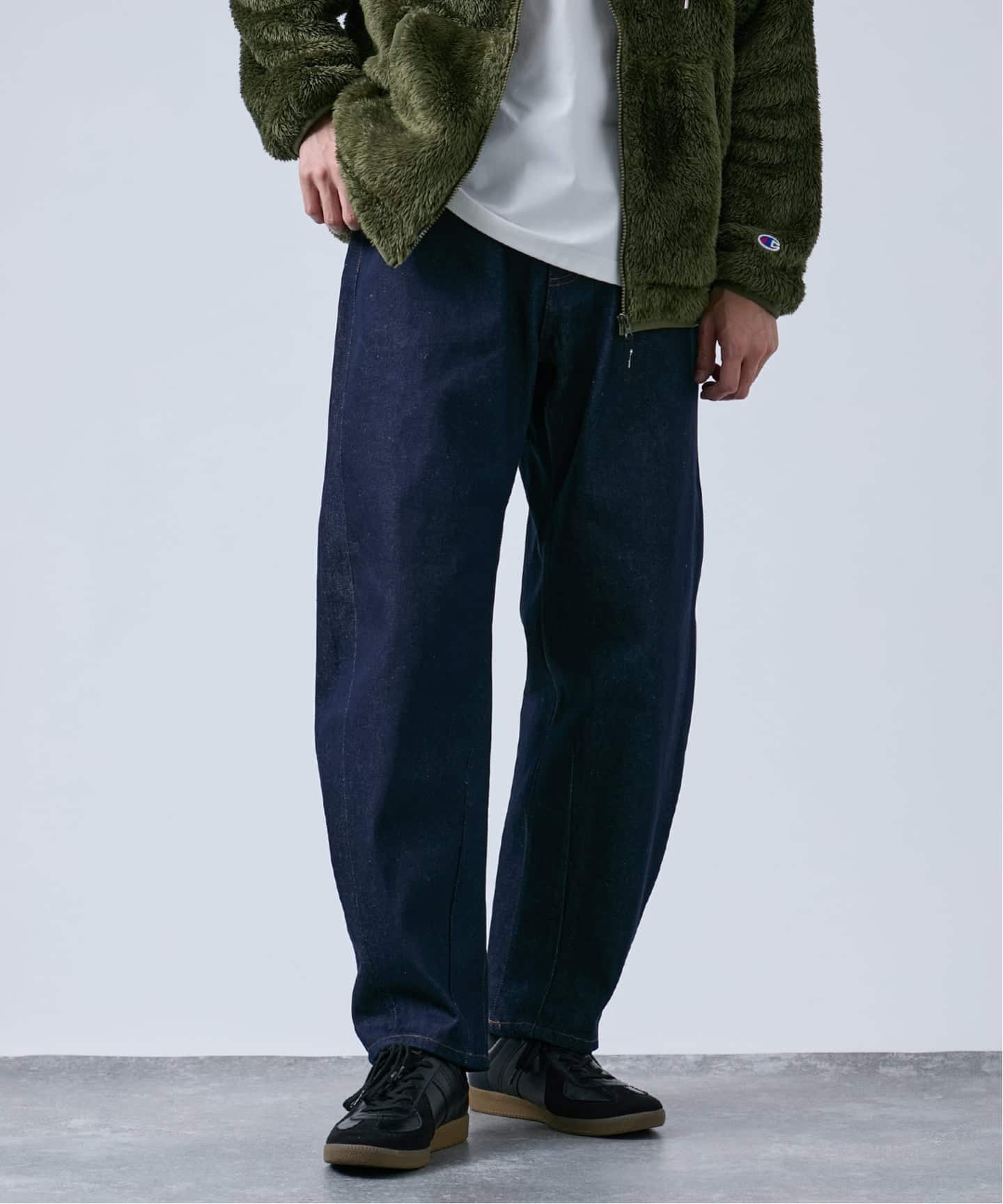12.5oz CONVEX 5ポケット ナロー リジットデニム（デニムパンツ