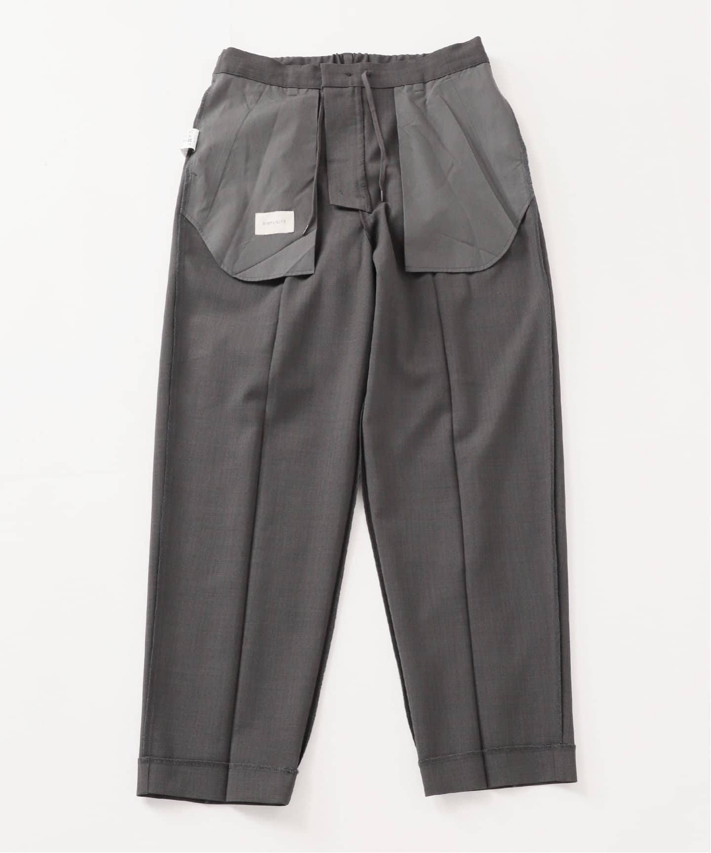 ドライタッチオックス ワイドテーパードスラックス（スラックス）｜B.C