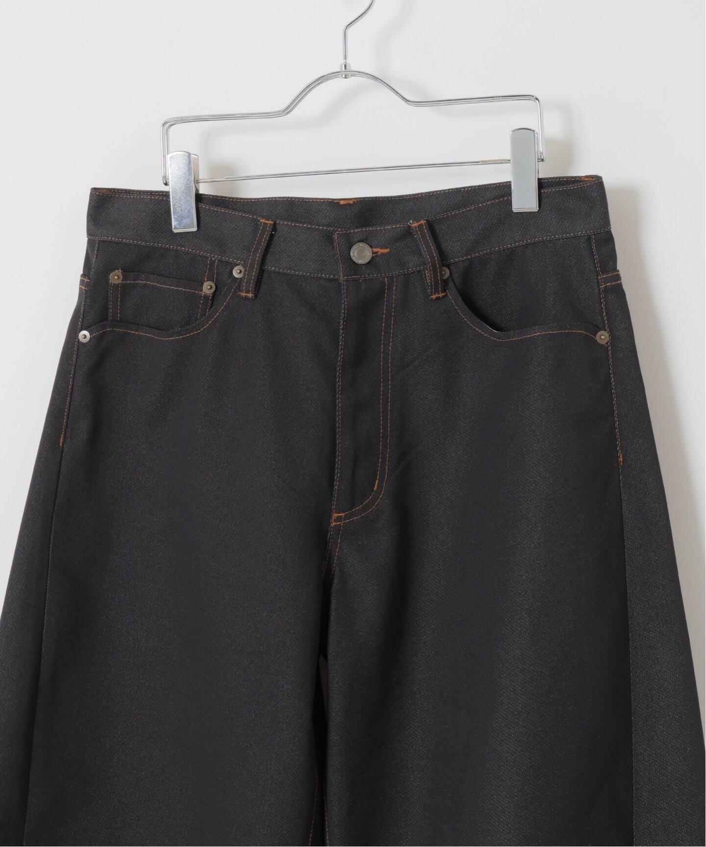 色落ちしないデニム】EVER RAW DENIM バレルレッグ型（デニム