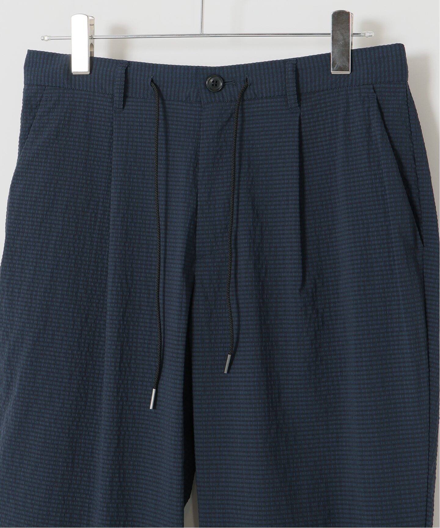 BERNARD ZINS チェック柄シアサッカースラックス size44 BERNARD ZINS: H8 ウール ブラックウォッチ スラックス｜ SHIPS