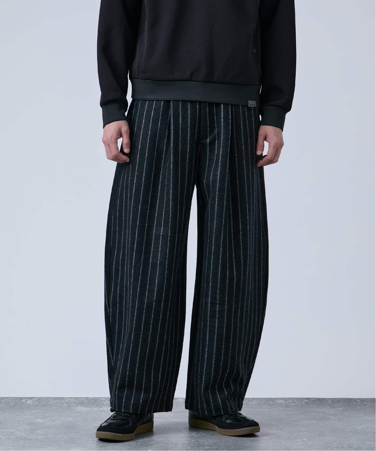 RED KAP別注 ウールライク バレルレッグワイドスラックス（スラックス