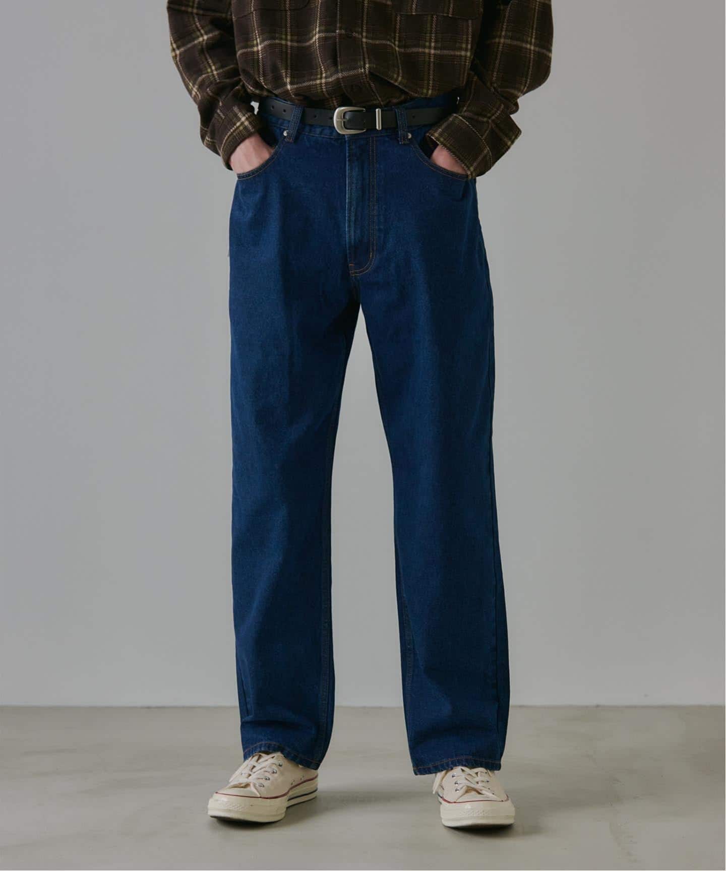 OSKR別注 ストレートデニムパンツ（デニムパンツ・ジーンズ）｜B.C