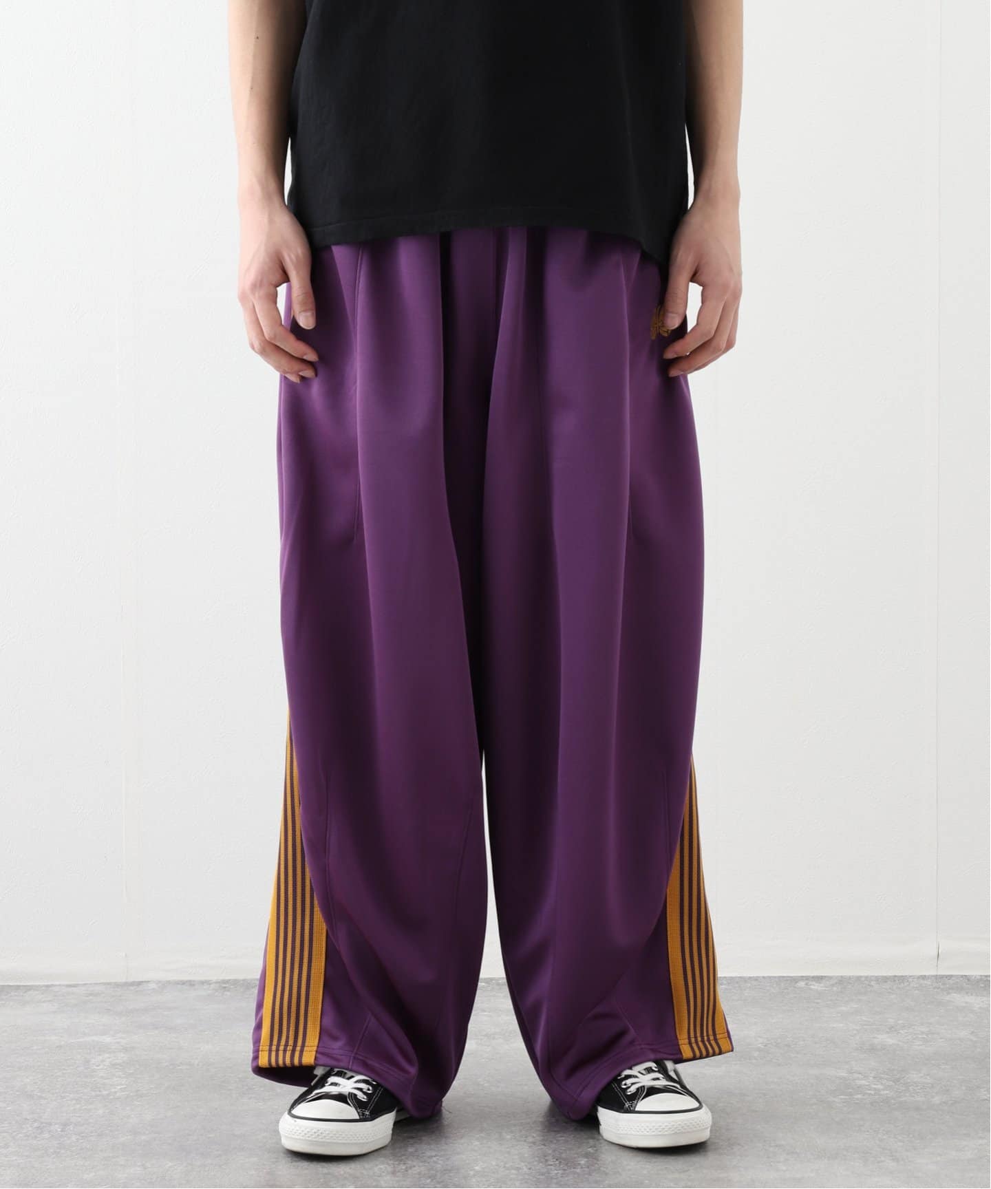 Needlesトラックパンツ パープル Needles ニードルス 21AW J0222