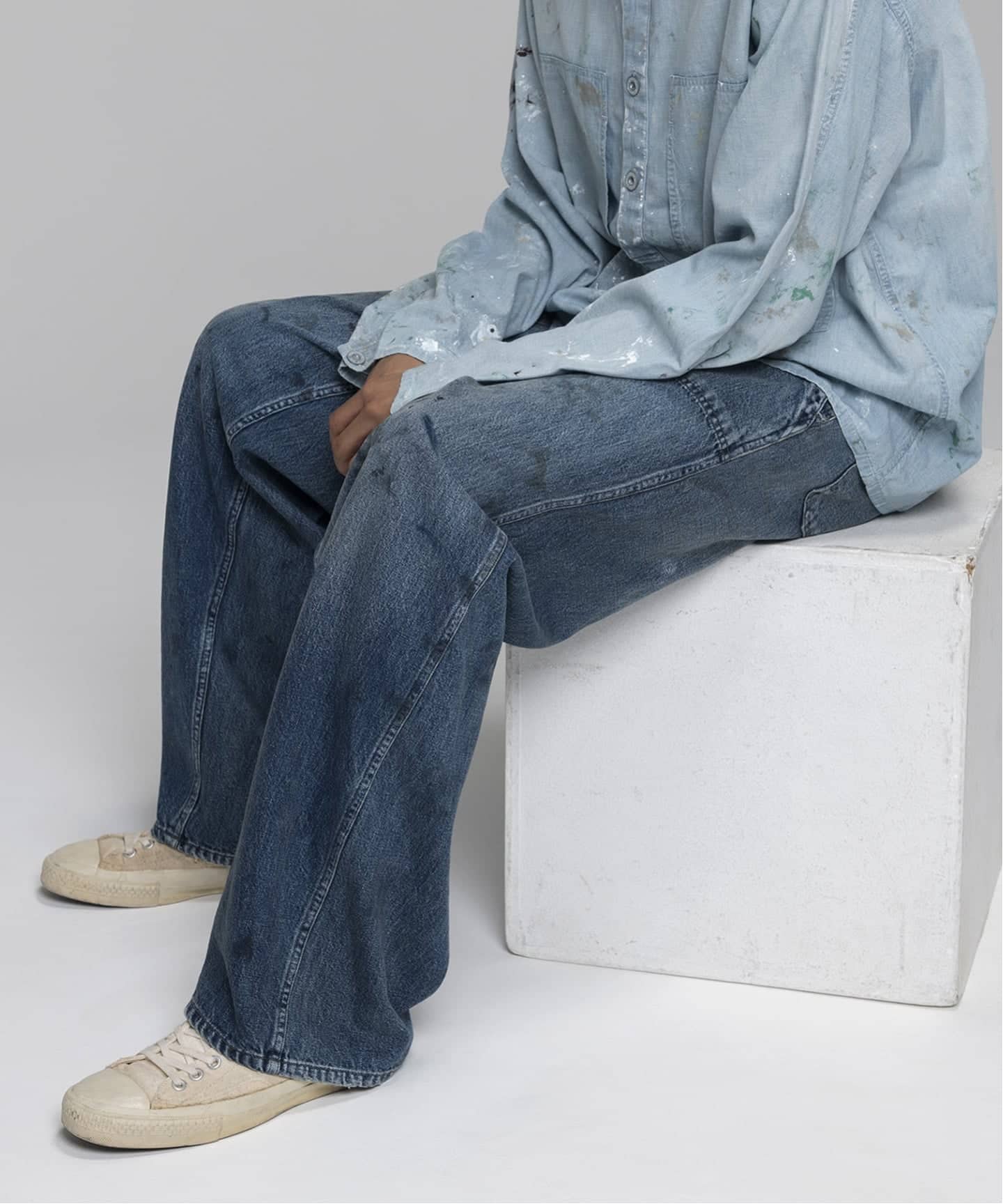 BOWWOW /バウワウM-44 DENIM TROUSERS