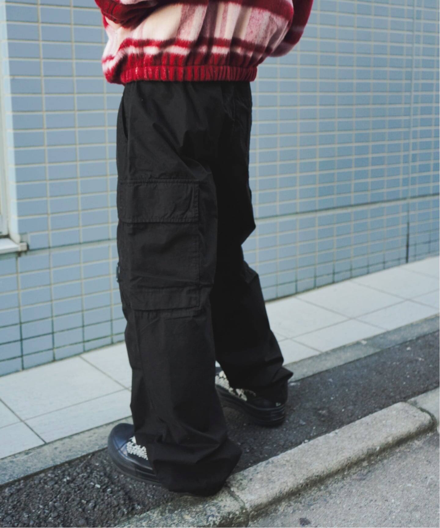C.P. Company / シーピーカンパニー CARGO PT IN MICROREPS PEACH