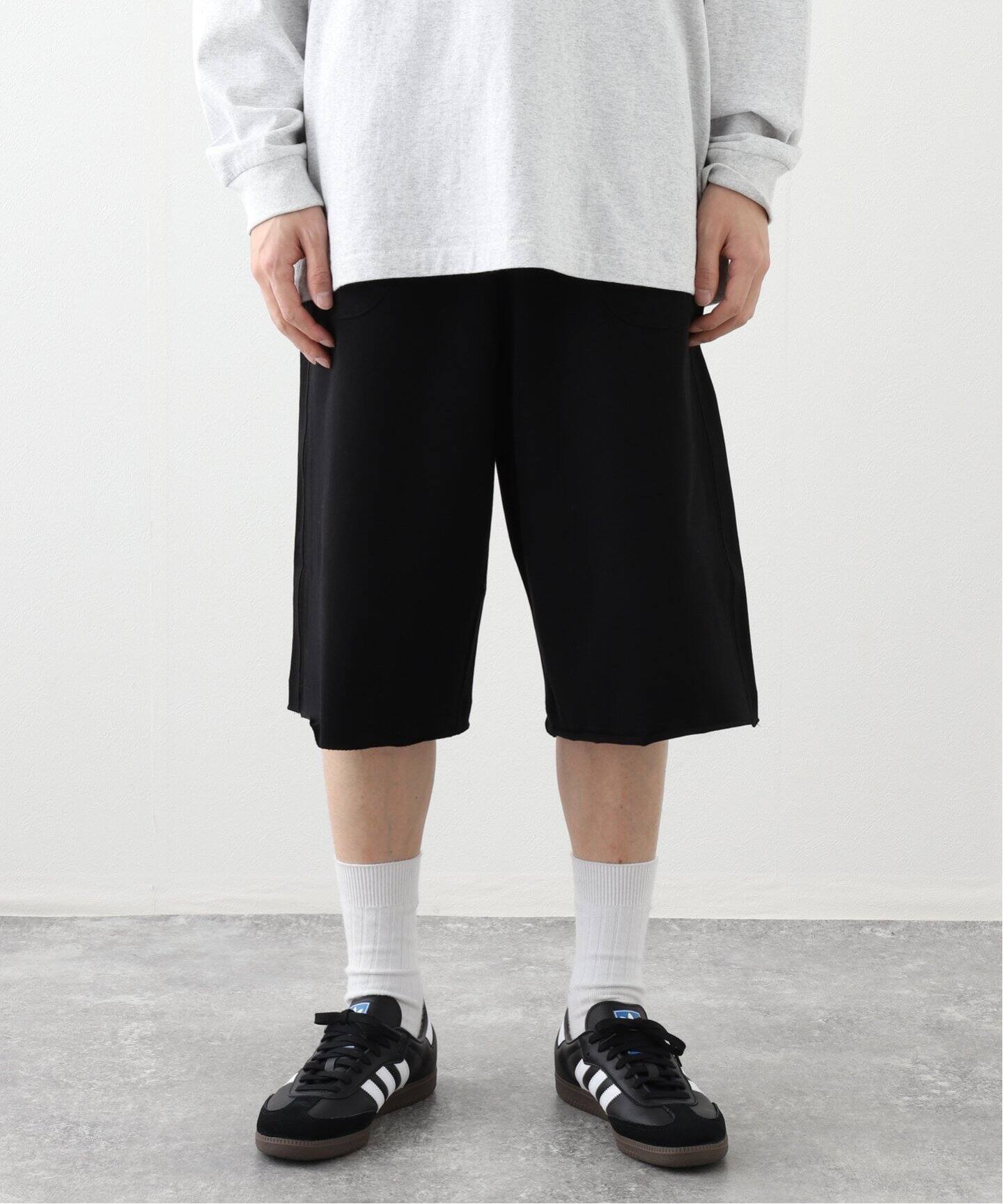 NOMANUAL/ノーマニュアルMOLTING BERMUDA SWEATPANTS（ショート