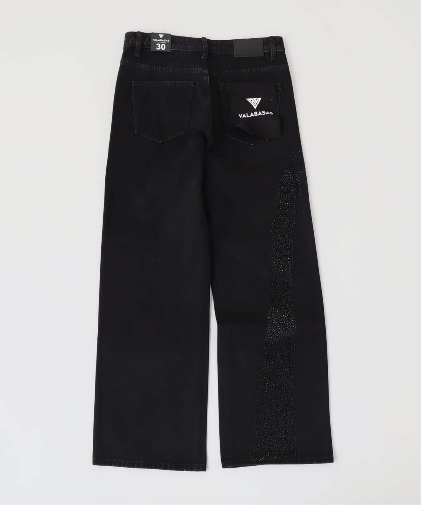 VALABASAS/ヴァラバサス BLACK STRAIGHT（デニムパンツ・ジーンズ