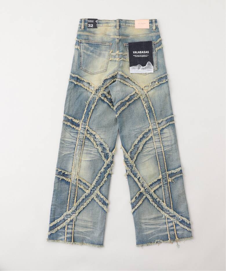 VALABASASヴァラバサス/ LOPEX BAGGYDENIM（デニムパンツ・ジーンズ 