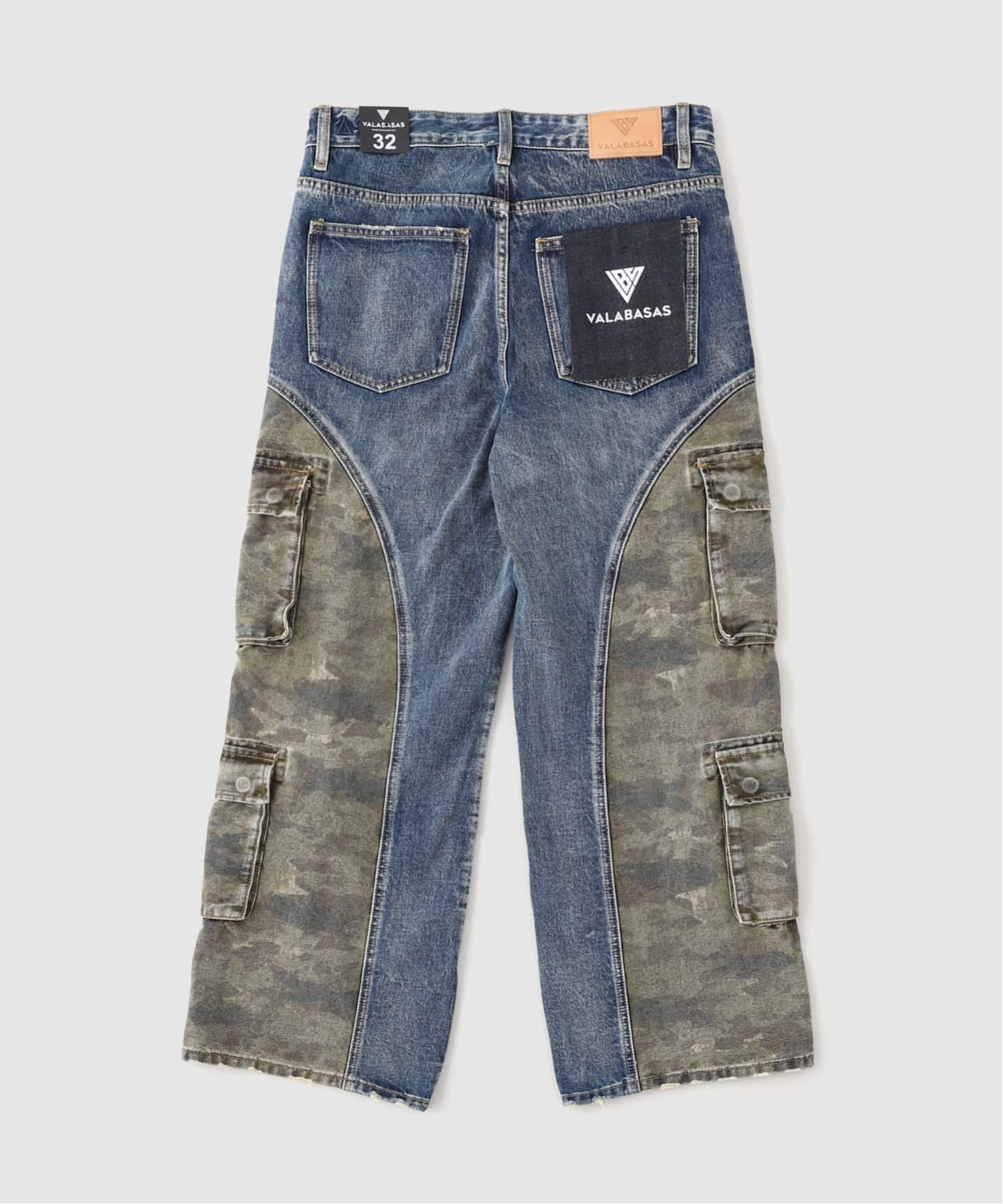 xsoksrhe 　バラバサス　29インチ VALABASAS/ヴァラバサス Revel Baggy（デニムパンツ・ジーンズ