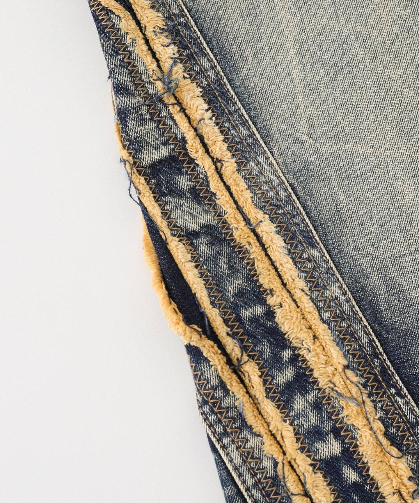 VALABASASヴァラバサス/WRAP BAGGYDENIM（デニムパンツ