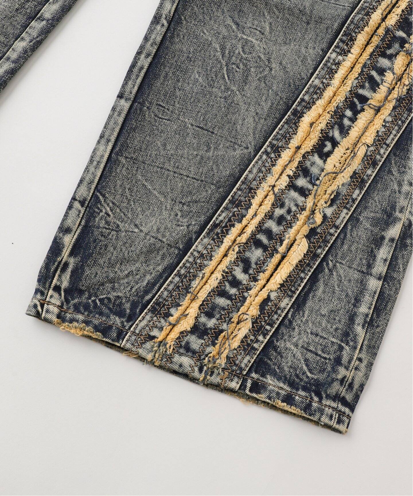 VALABASASヴァラバサス/WRAP BAGGYDENIM（デニムパンツ・ジーンズ 