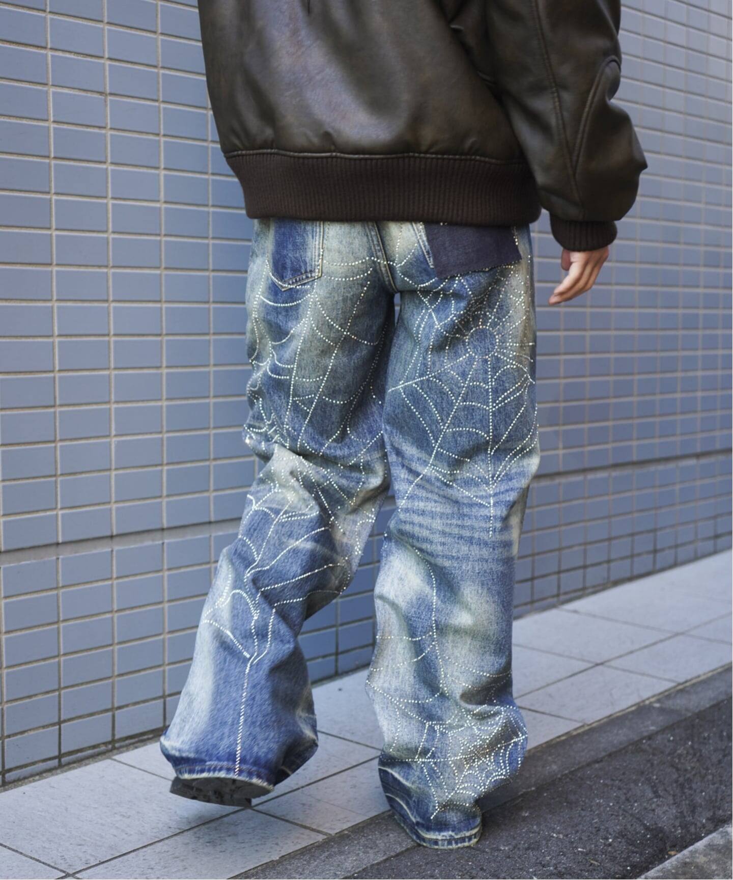 ≪追加≫VALABASAS/ヴァラバサス Larriot Baggy（デニムパンツ 