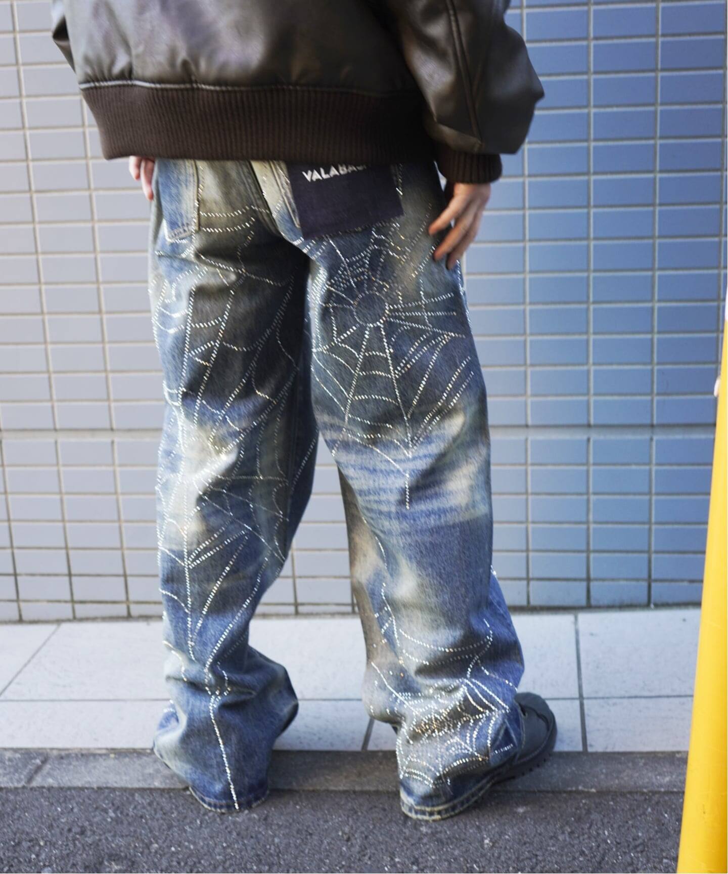 ≪追加≫VALABASAS/ヴァラバサス Larriot Baggy（デニムパンツ 
