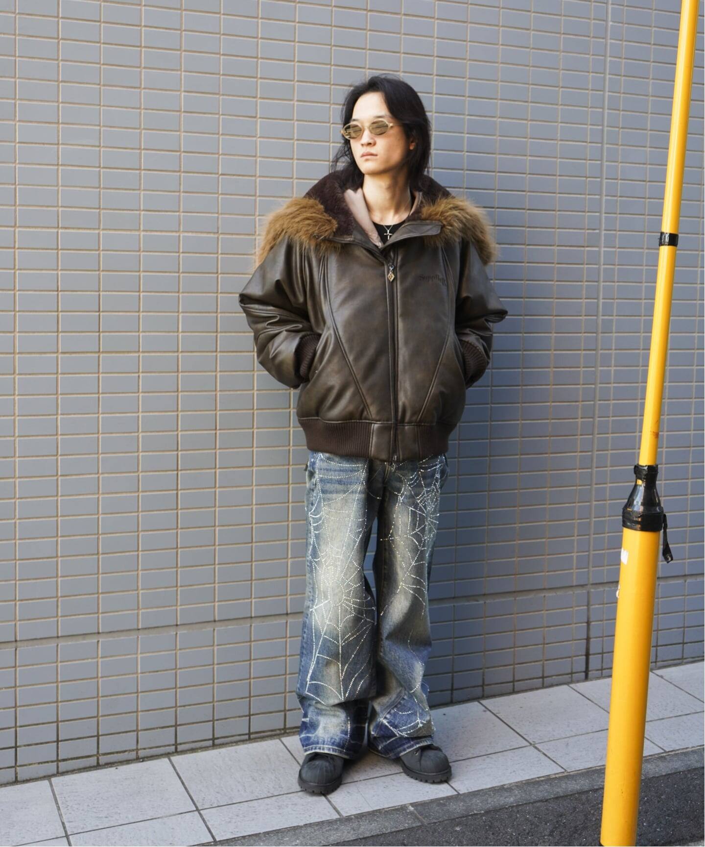 ≪追加≫VALABASAS/ヴァラバサス Larriot Baggy（デニムパンツ 
