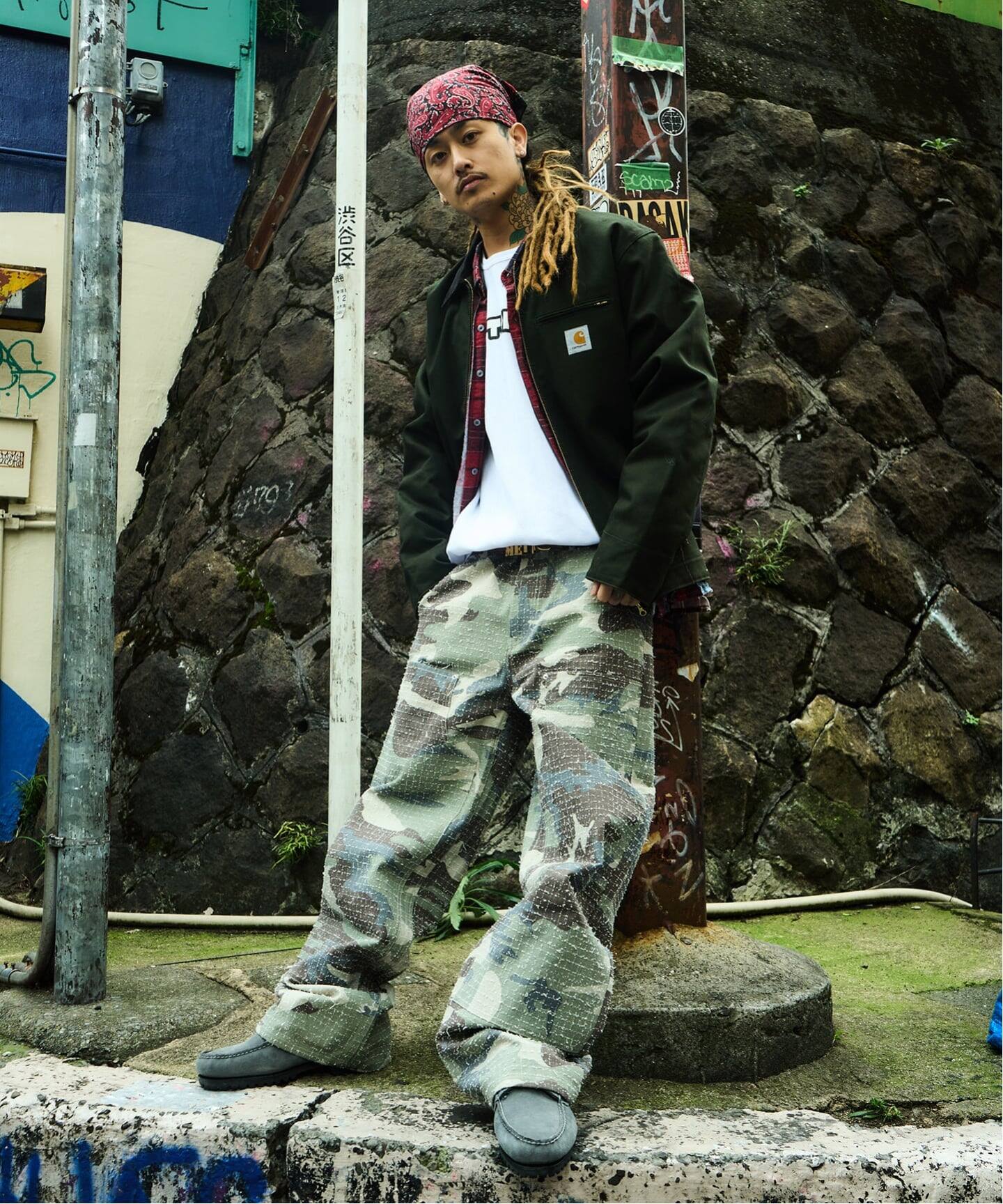 PLATEAU STUDIO プラトーススタジオ　Doublekneecamo PLATEAU STUDIO / プラトースタジオ Double knee camo（その他パンツ