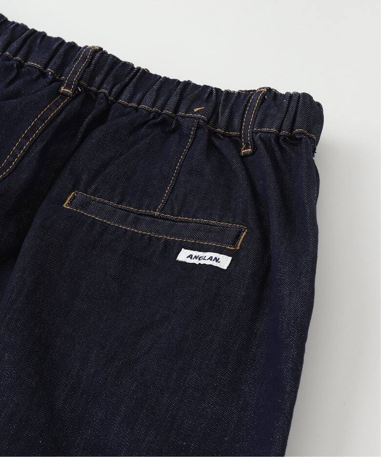 ANGLAN（アングラン）Long Tuck Wing Balloon Denim Pant（デニム 