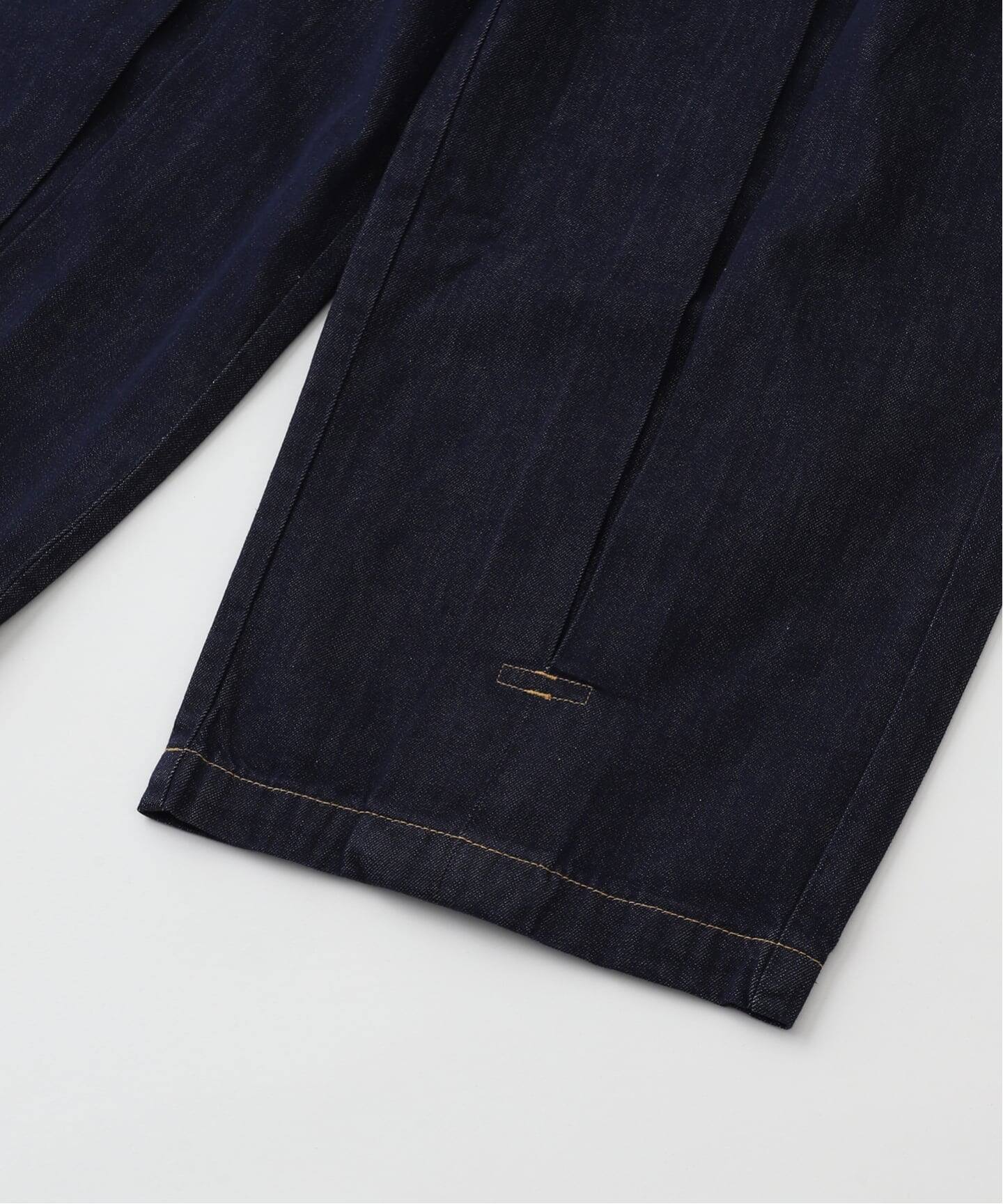 ANGLAN（アングラン）Long Tuck Wing Balloon Denim Pant（デニム