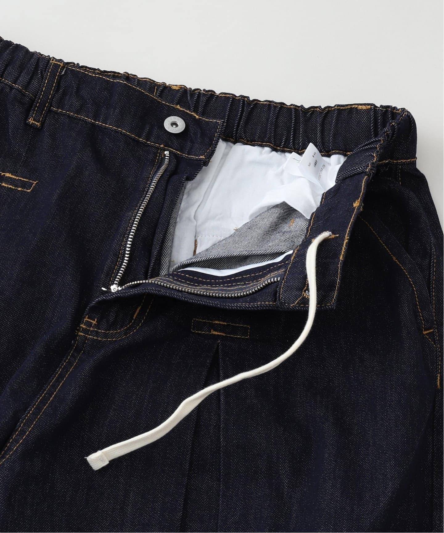 ANGLAN（アングラン）Long Tuck Wing Balloon Denim Pant（デニム