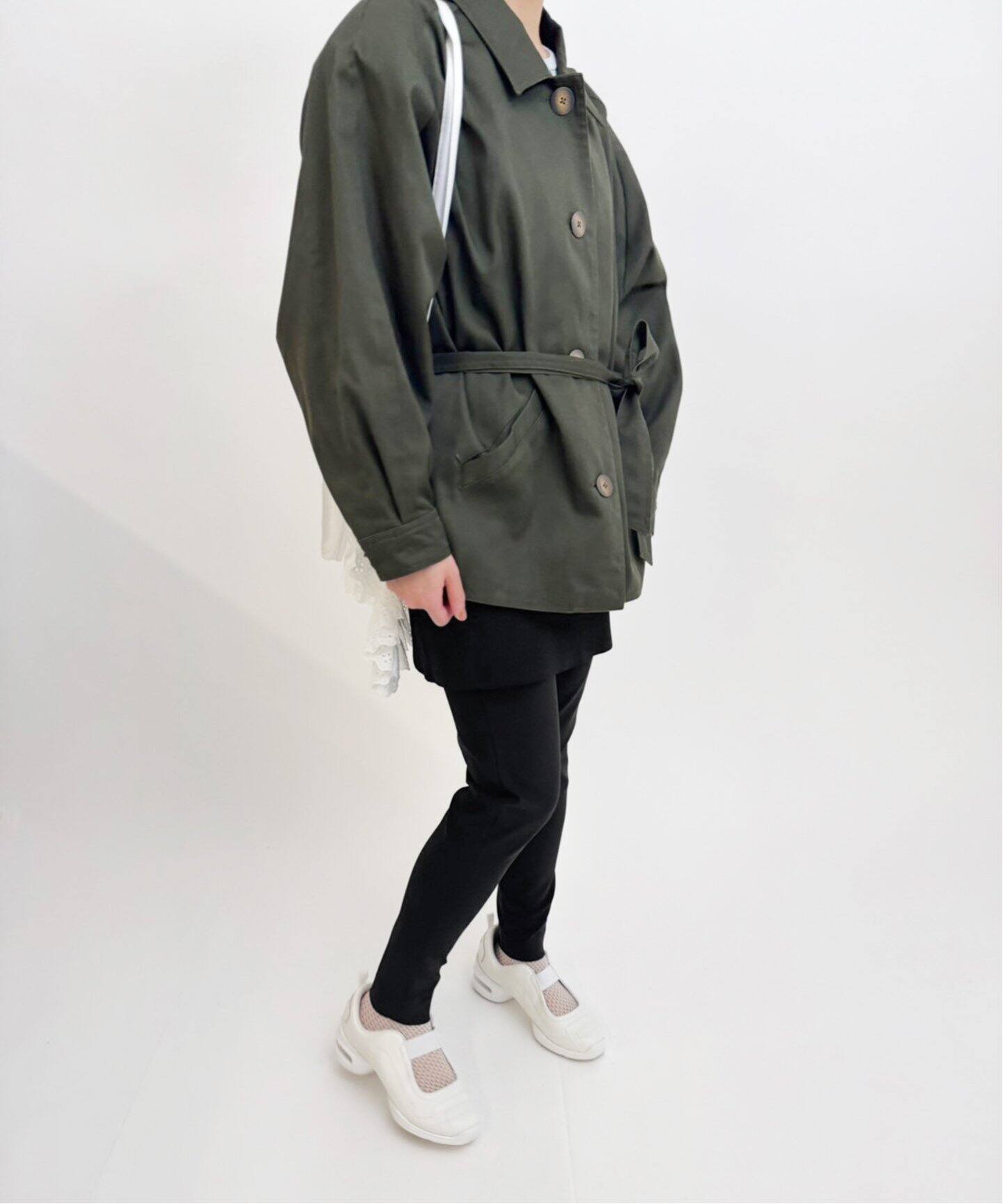 追加3》abc ハイウエスト ストレッチスリムパンツ（スラックス）｜EDIT  