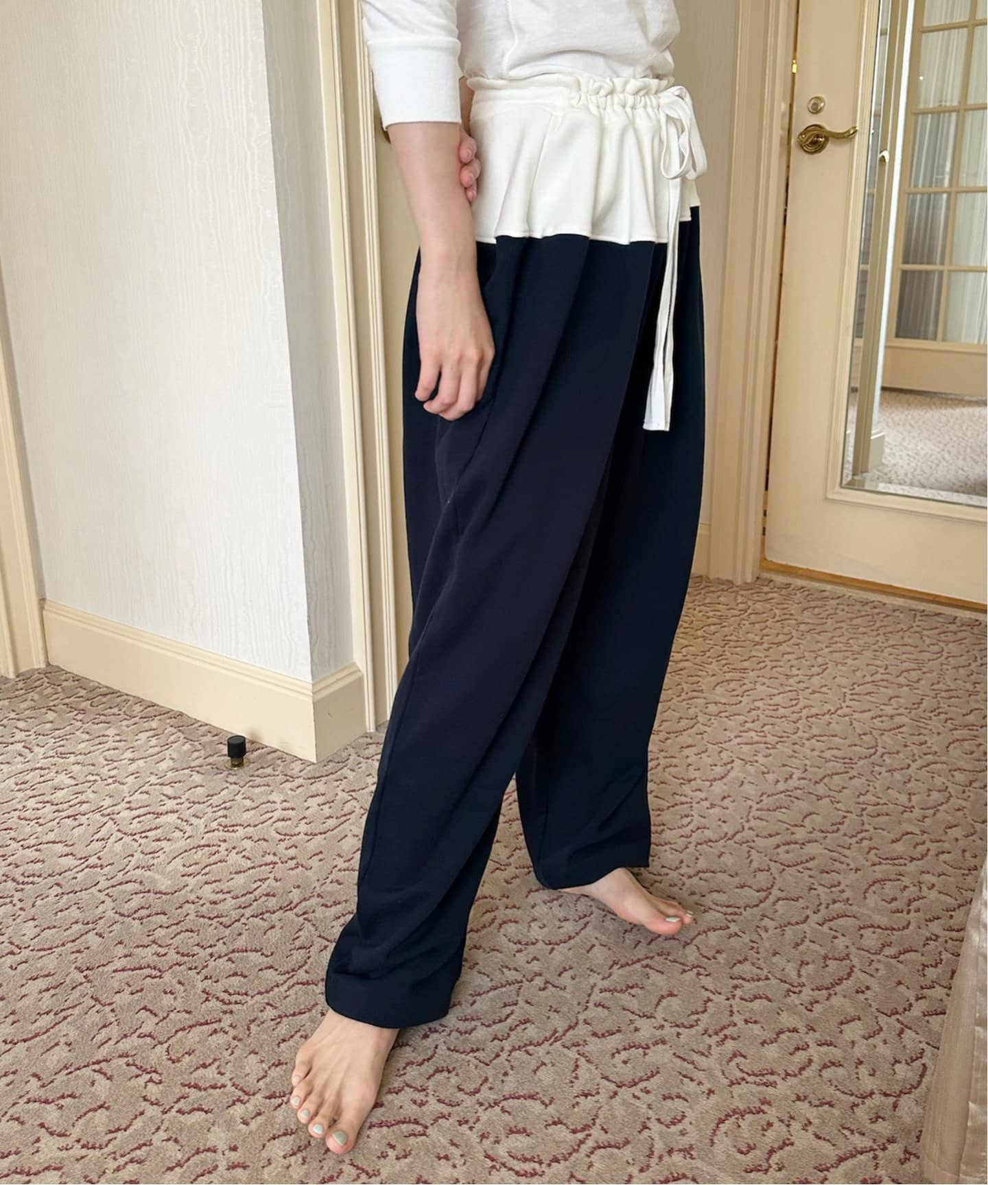 パンツ Editlulu Lululemon ABC Relaxed-Fit Crop Pant *Utilitech - Iron Blue