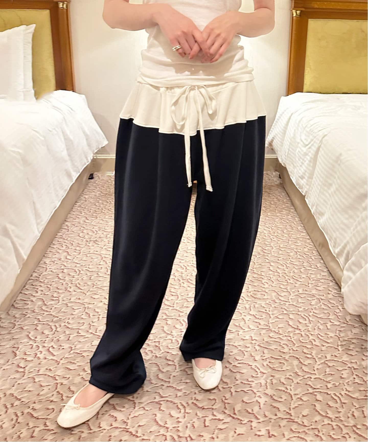 新品タグ付き　EDIT.FOR LULU  BONGUSTA ハーフパンツ FAITH×LULU】サーマルショートパンツ（ショート・ハーフパンツ