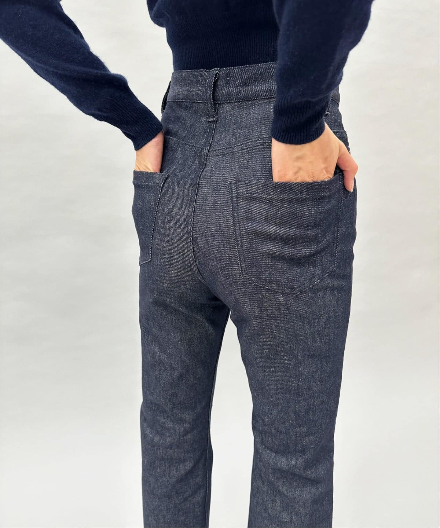 abc ノンインディゴフレアデニム（スラックス）｜EDIT.FOR LULU