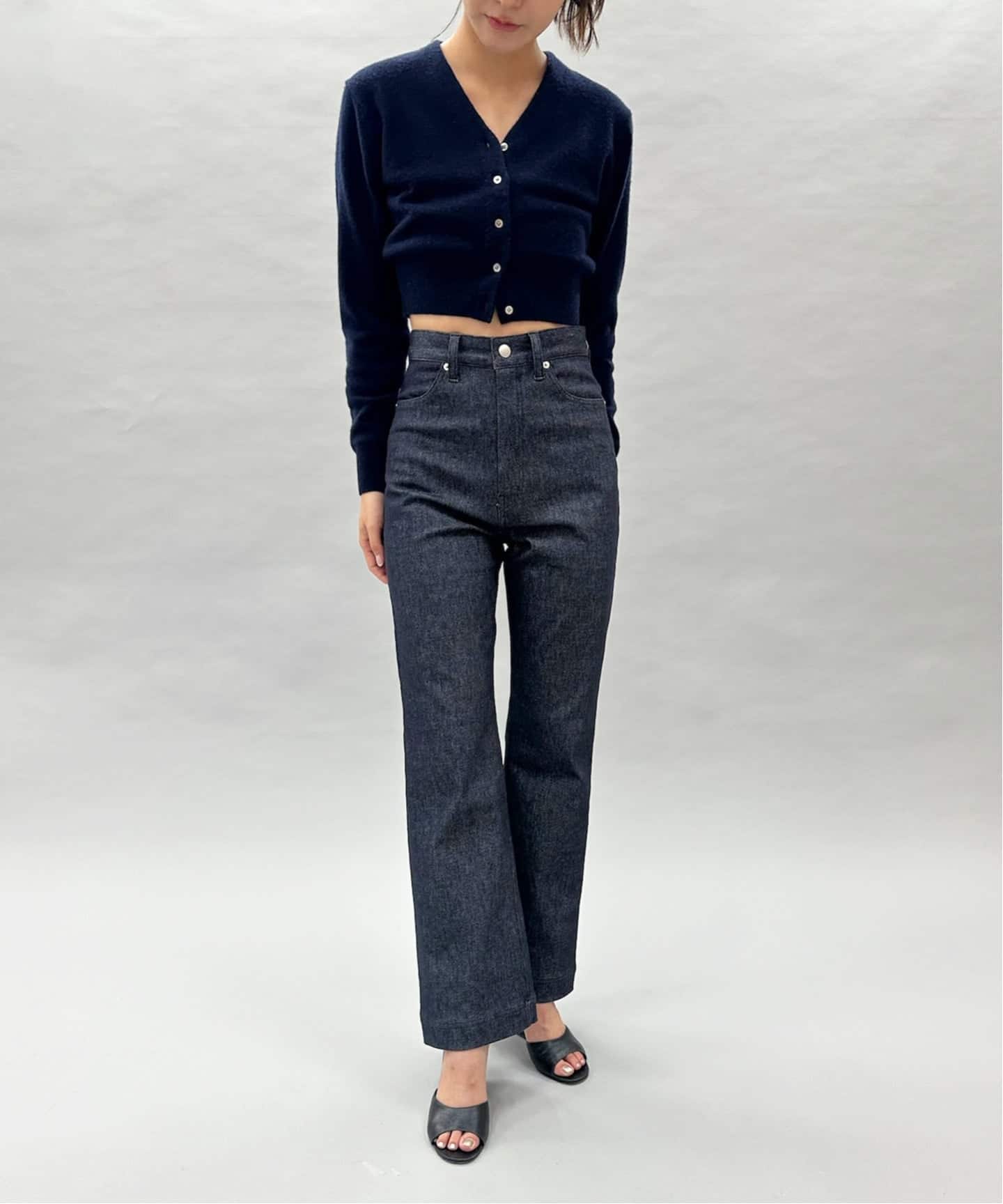 abc ノンインディゴフレアデニム（スラックス）｜EDIT.FOR LULU