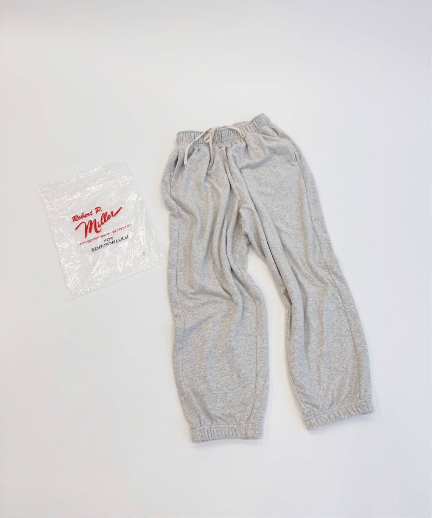 追加》【miller×LULU】スウェットパンツ（スウェットパンツ）｜EDIT
