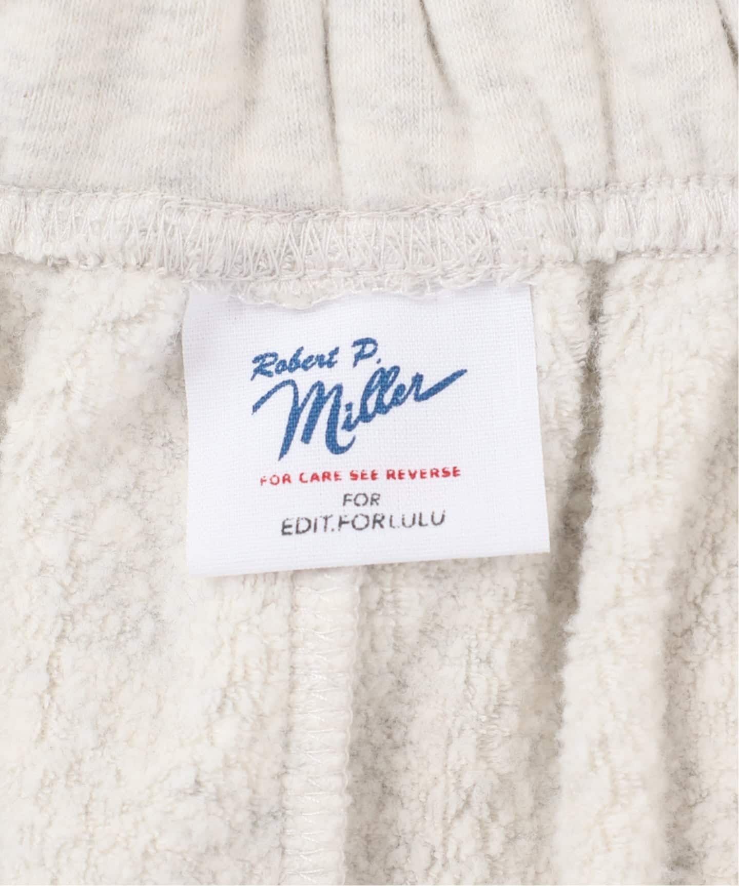 追加》【miller×LULU】スウェットパンツ（スウェットパンツ