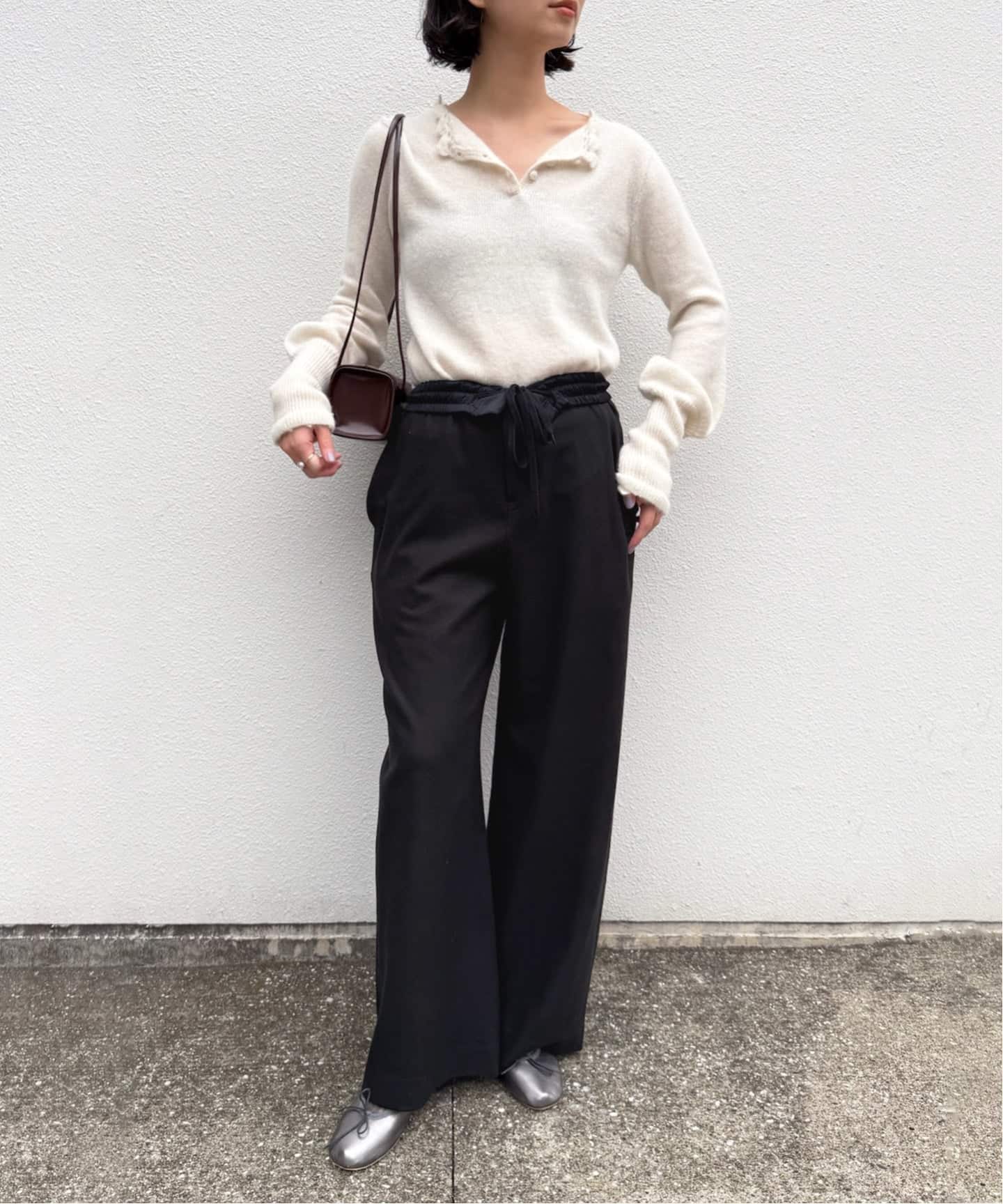 TWツイルコンフォートパンツ（スラックス）｜EDIT.FOR LULU