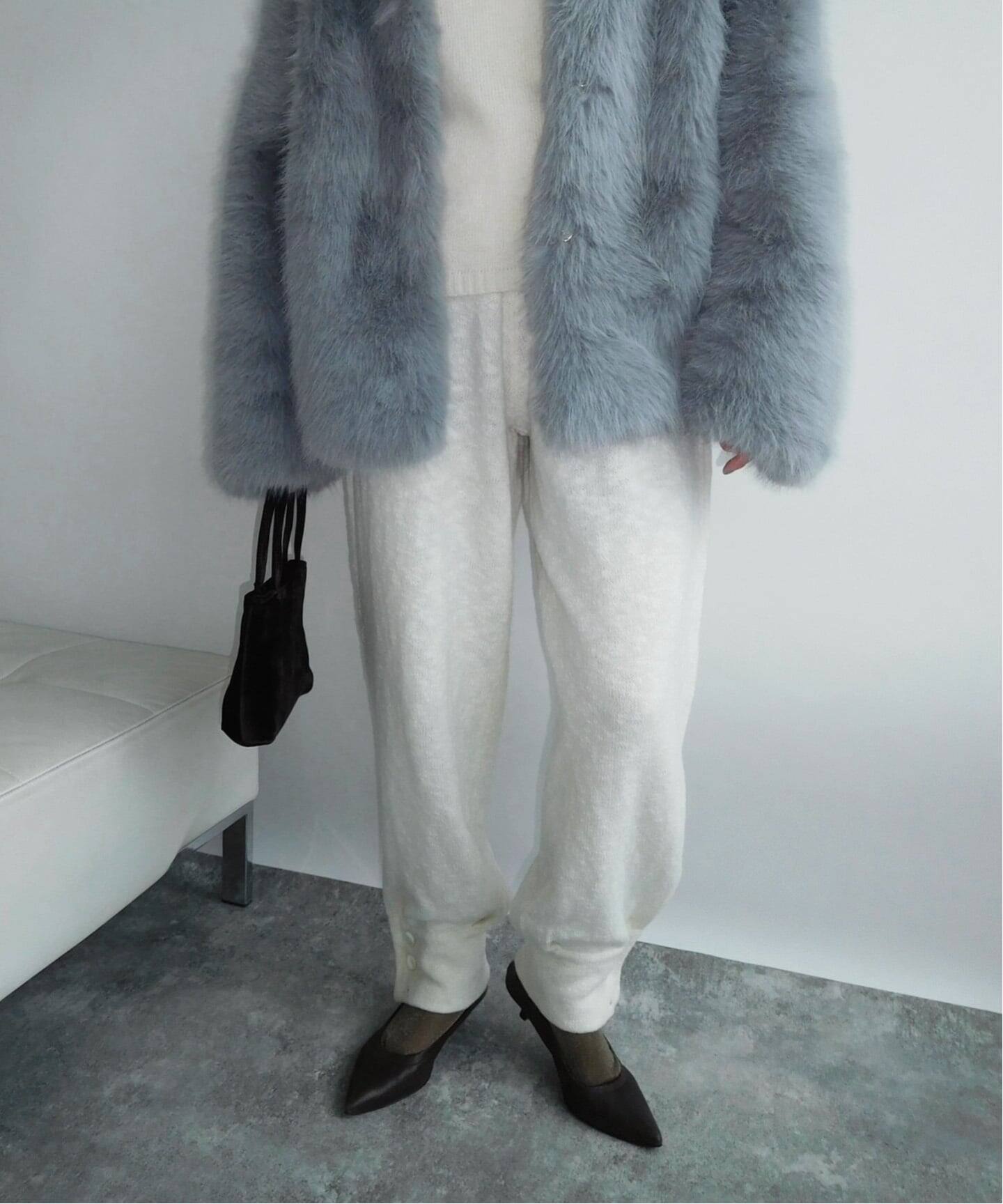 angielala LULU スラブニットパンツ（スラックス）｜EDIT.FOR LULU