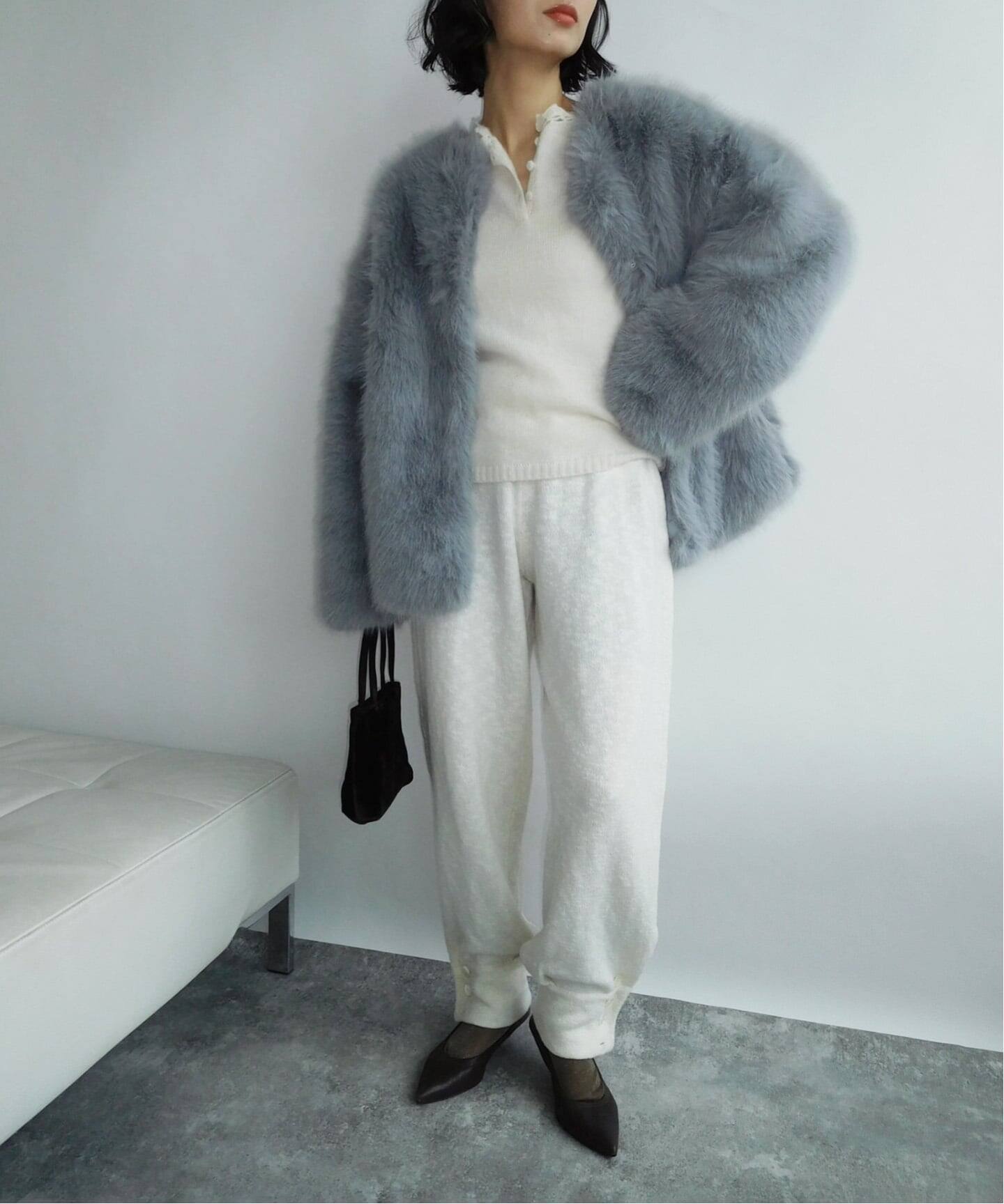 angielala LULU スラブニットパンツ（スラックス）｜EDIT.FOR LULU