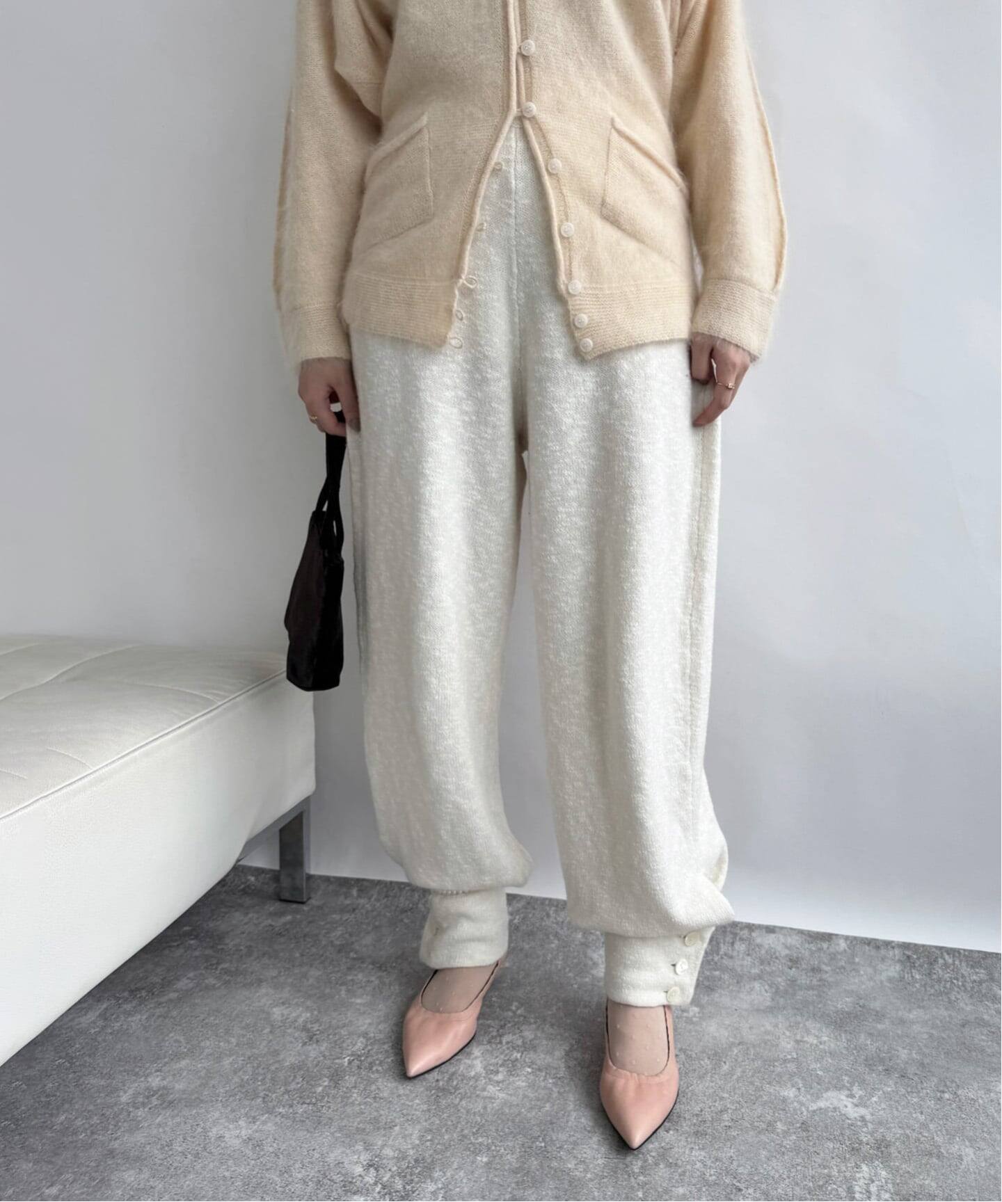 angielala LULU スラブニットパンツ（スラックス）｜EDIT.FOR LULU