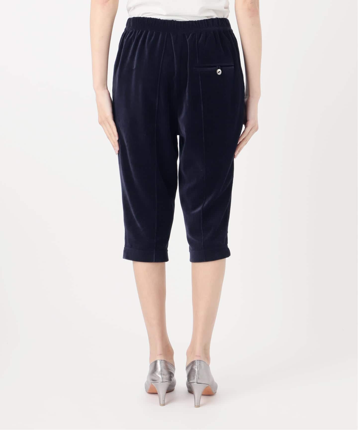 お値下げ ベロアバイカーパンツ LOSCa パンツ ベロアバイカーパンツ レディース : ZOZOTOWN