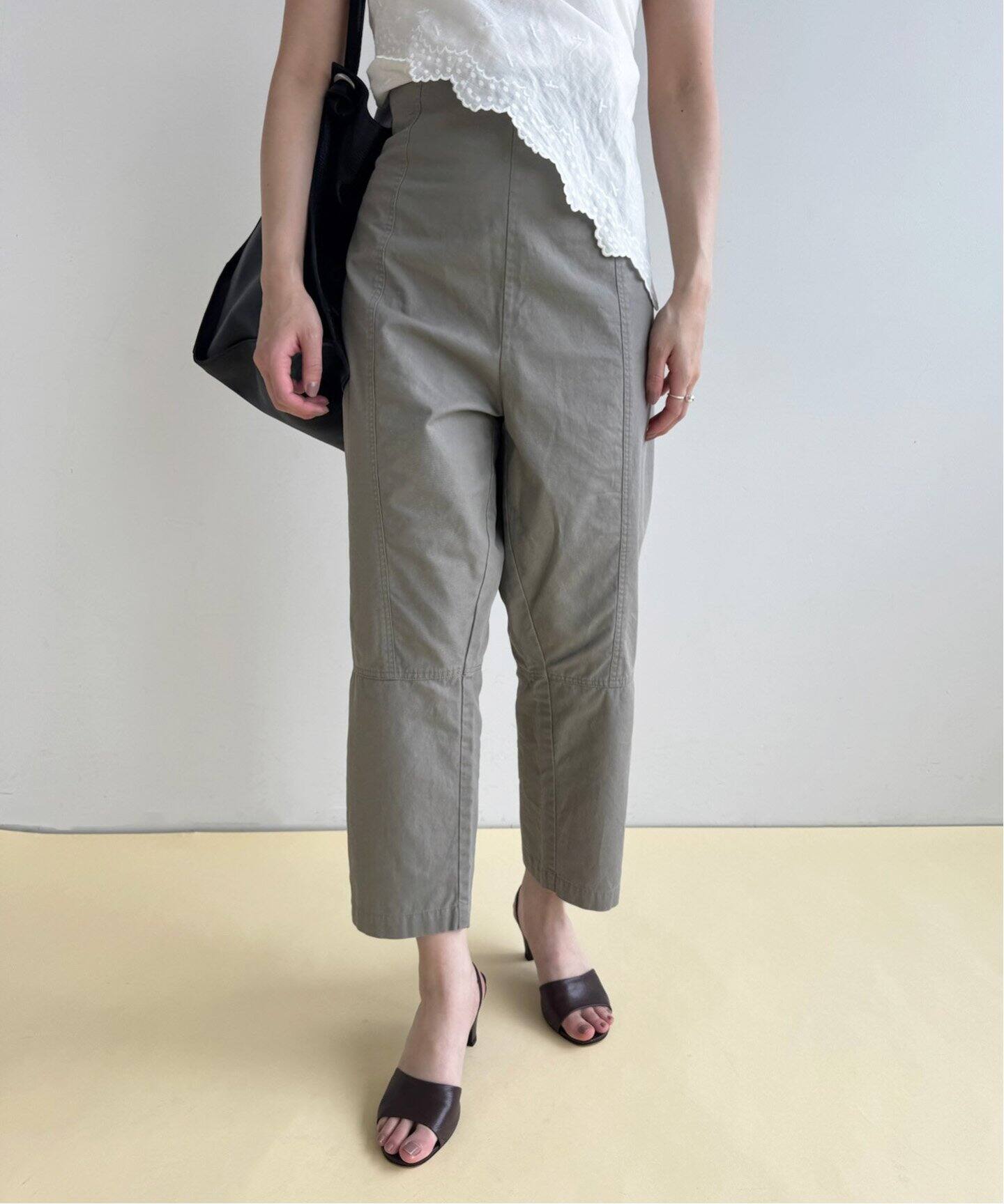 EDIT.FOR LULU【RITA ROW/リタロウ】チェックパンツ Cep Pants Checkered | Checkered Cotton Pants - Rita Row