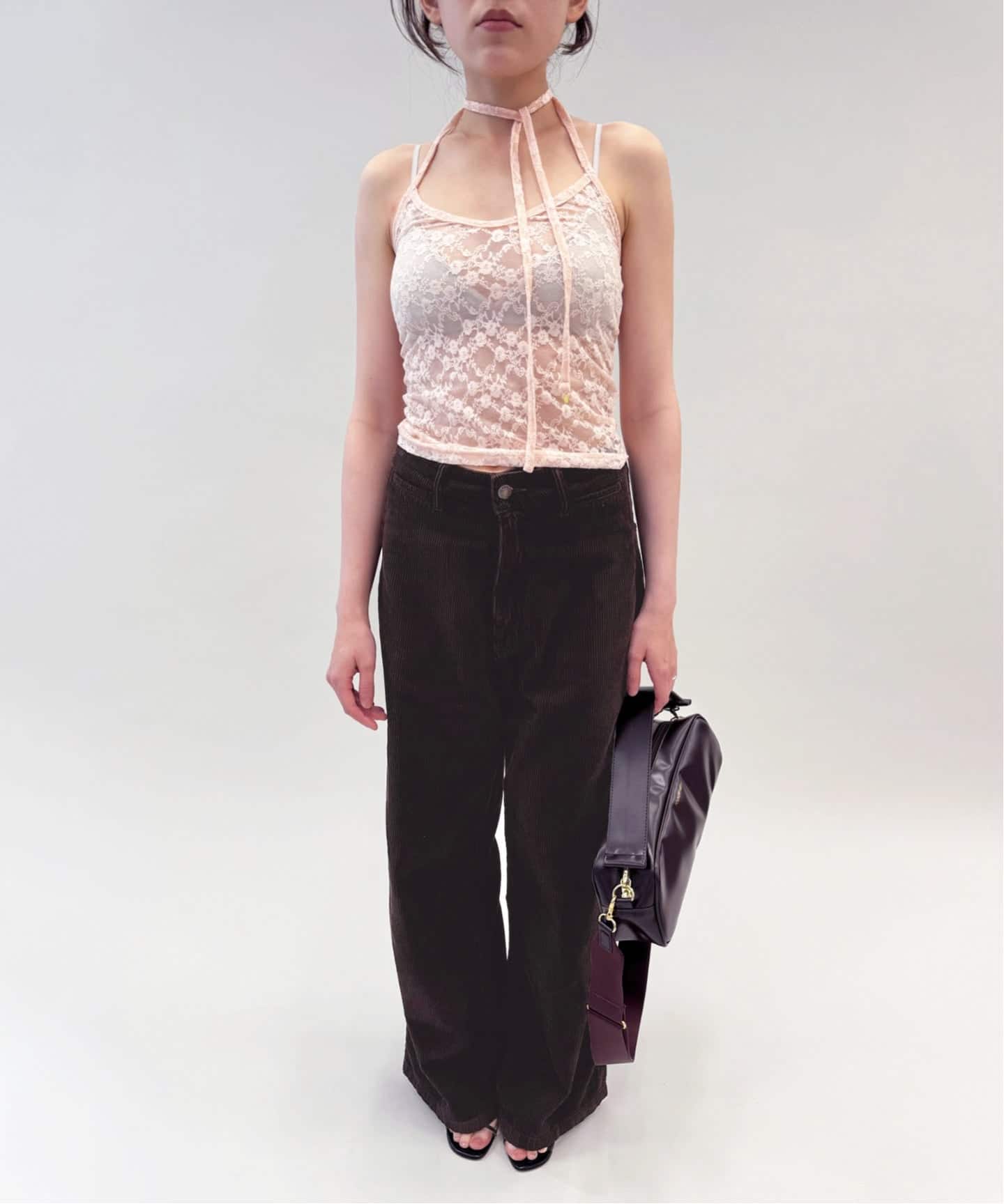 ROLLAS for LULU】corduroy wide pants（スラックス）｜EDIT.FOR