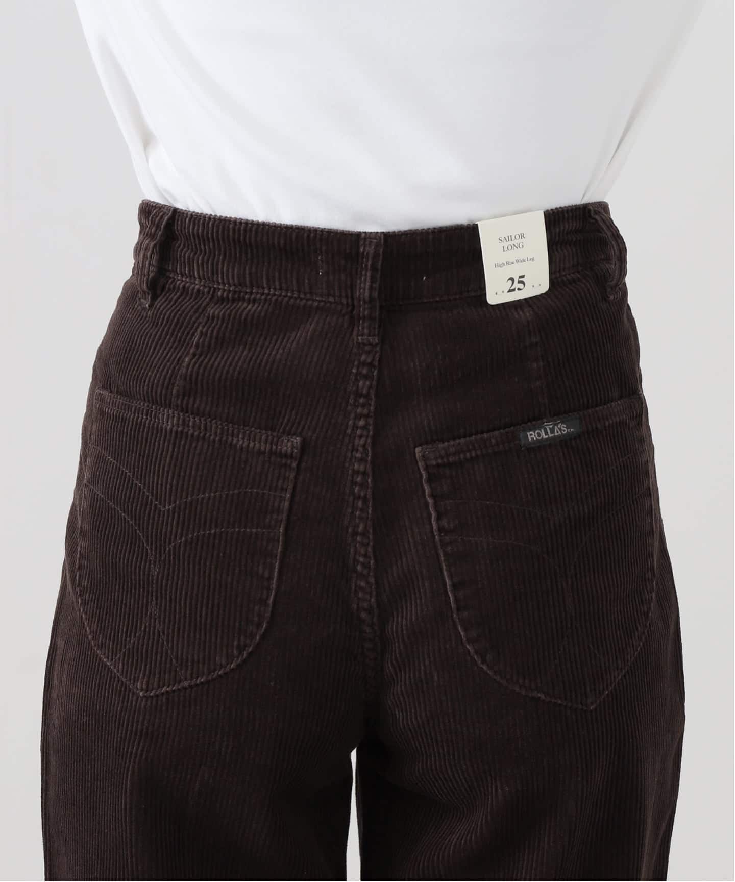 ROLLAS for LULU】corduroy wide pants（スラックス）｜EDIT.FOR LULU